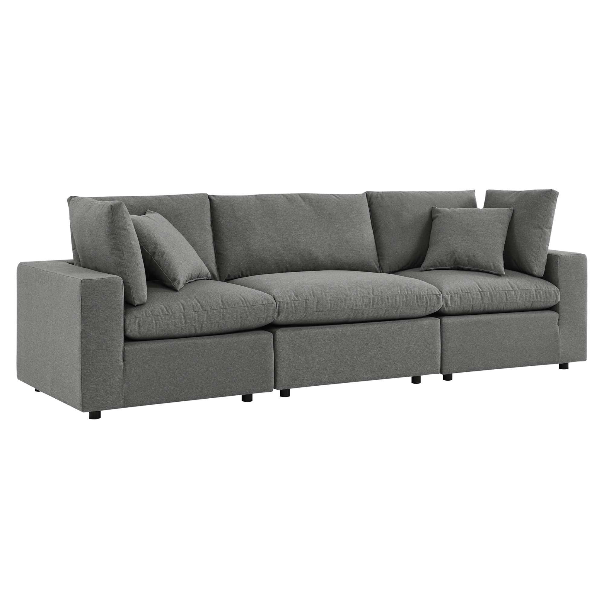 Commix Overstuffed Outdoor Patio Sofa by Modway - Best Buy Furniture