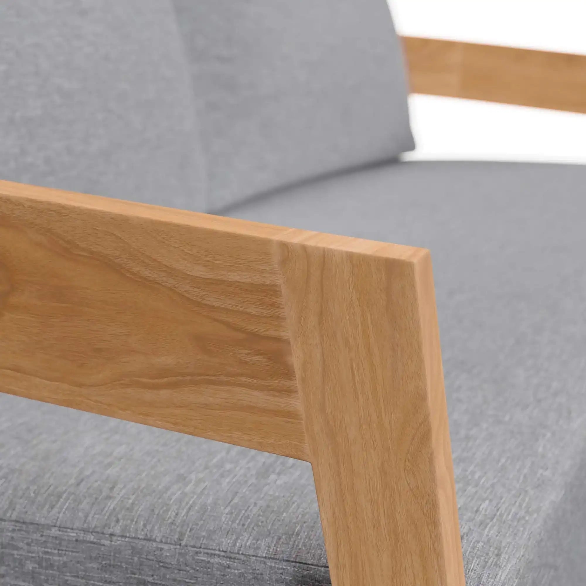 Brisbane Teak Wood Outdoor Patio Loveseat by Modway - Best Buy Furniture