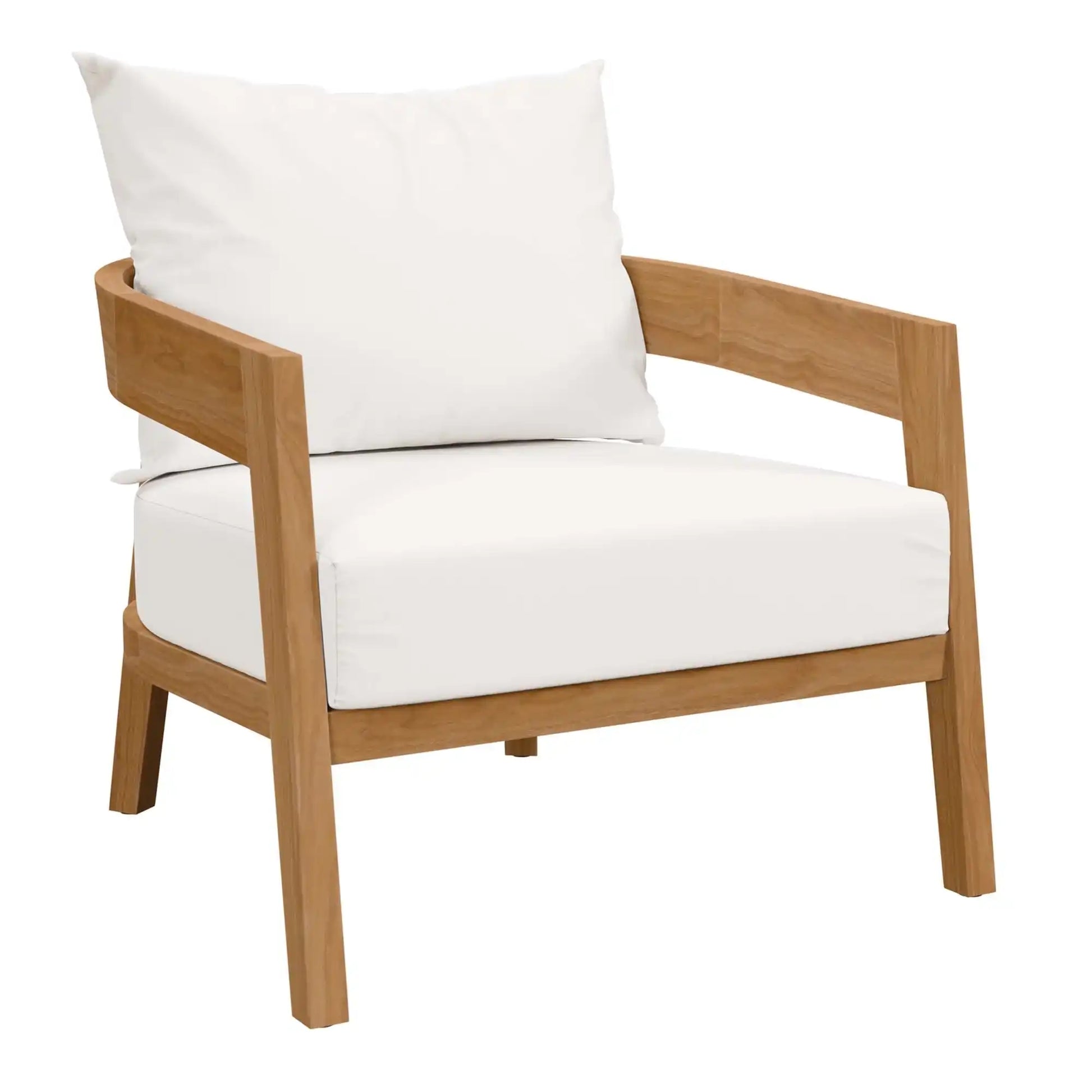 Brisbane Teak Wood Outdoor Patio Armchair by Modway - Best Buy Furniture