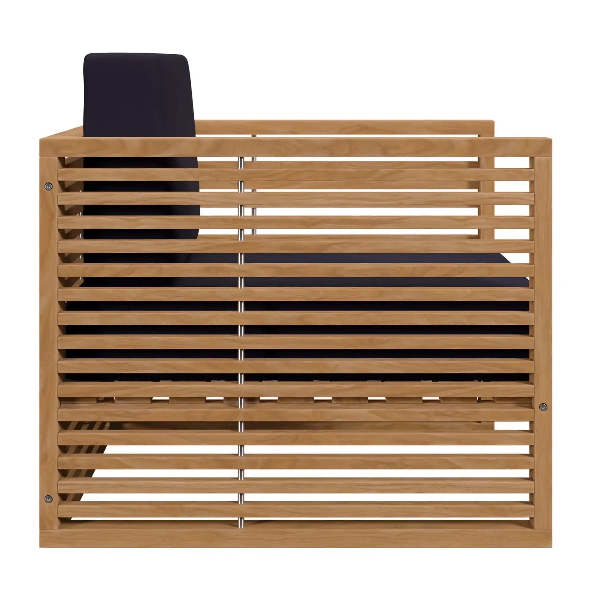 Carlsbad Teak Wood Outdoor Patio Armchair by Modway - Best Buy Furniture