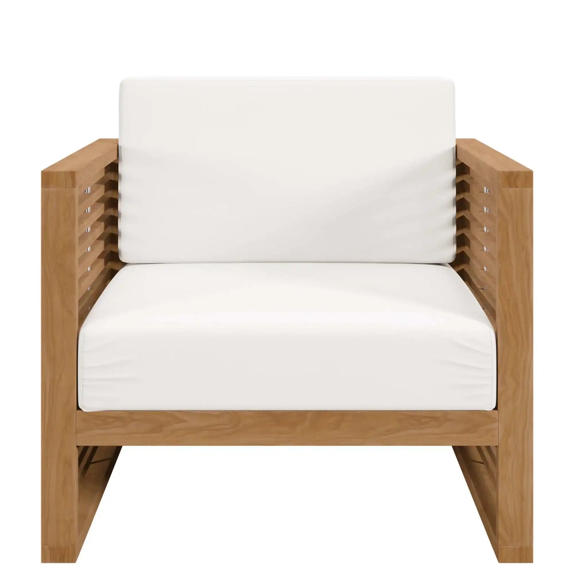 Carlsbad Teak Wood Outdoor Patio Armchair by Modway - Best Buy Furniture