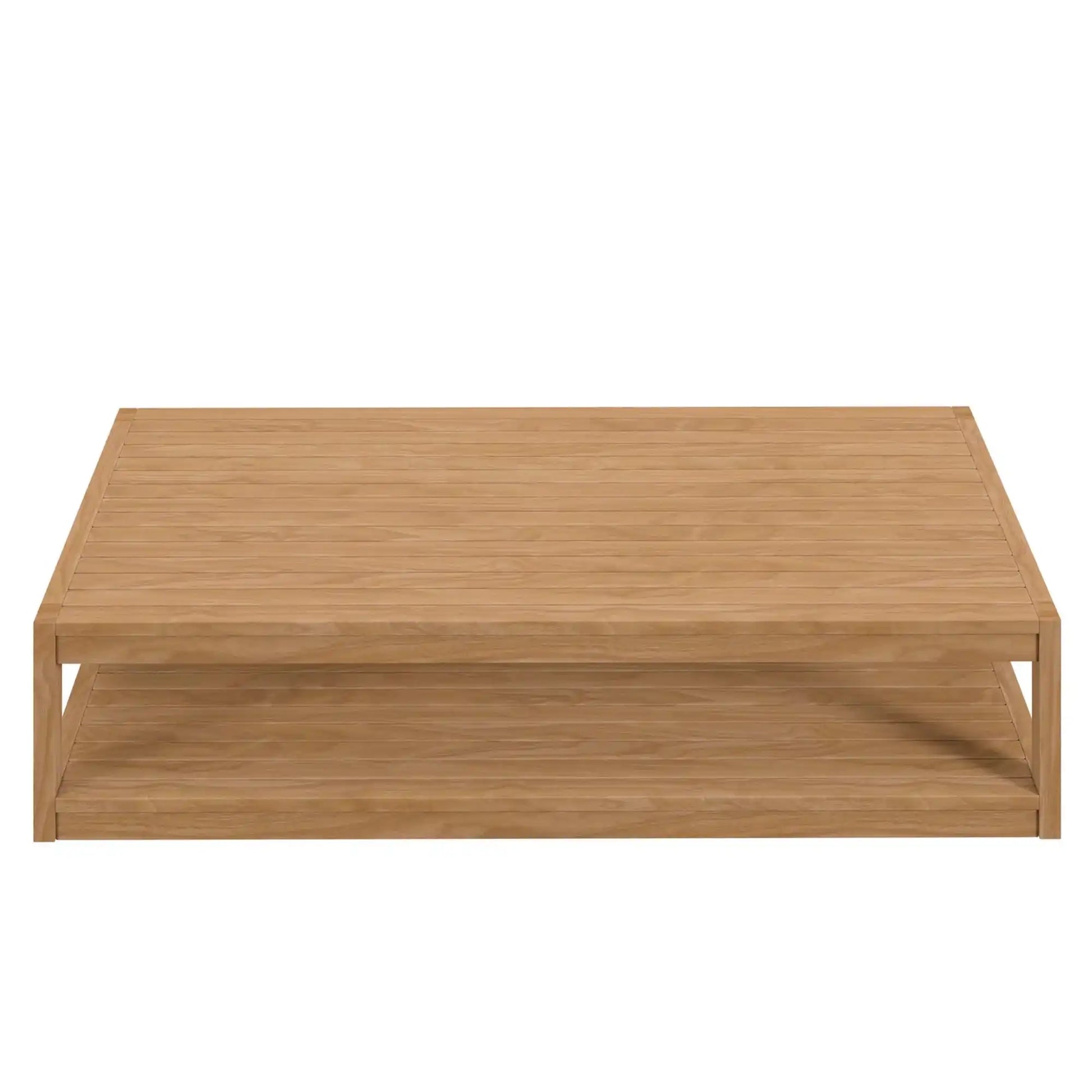 Carlsbad Teak Wood Outdoor Patio Coffee Table by Modway - Best Buy Furniture