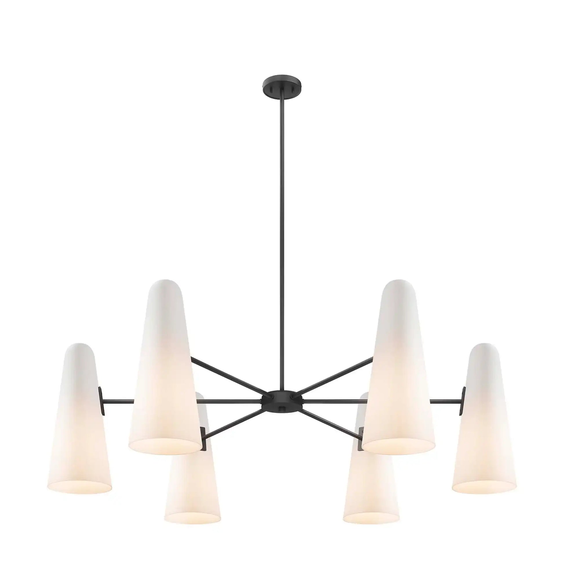 Beacon 6-Light Chandelier by Modway - Best Buy Furniture