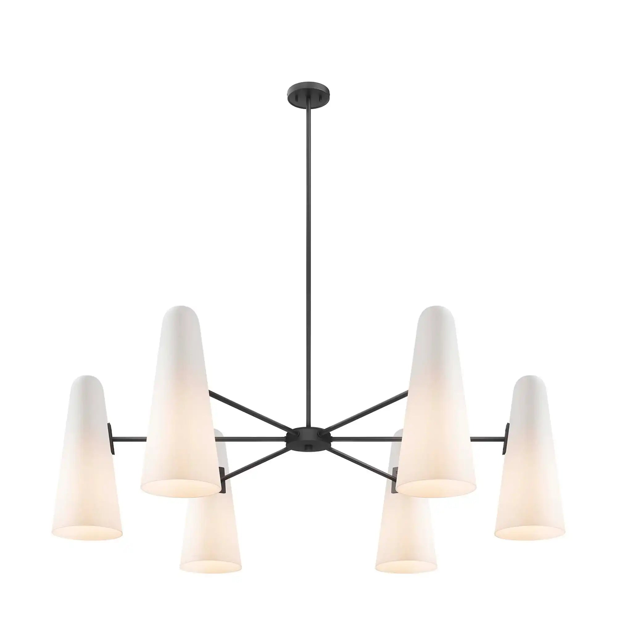 Beacon 6-Light Chandelier by Modway - Best Buy Furniture