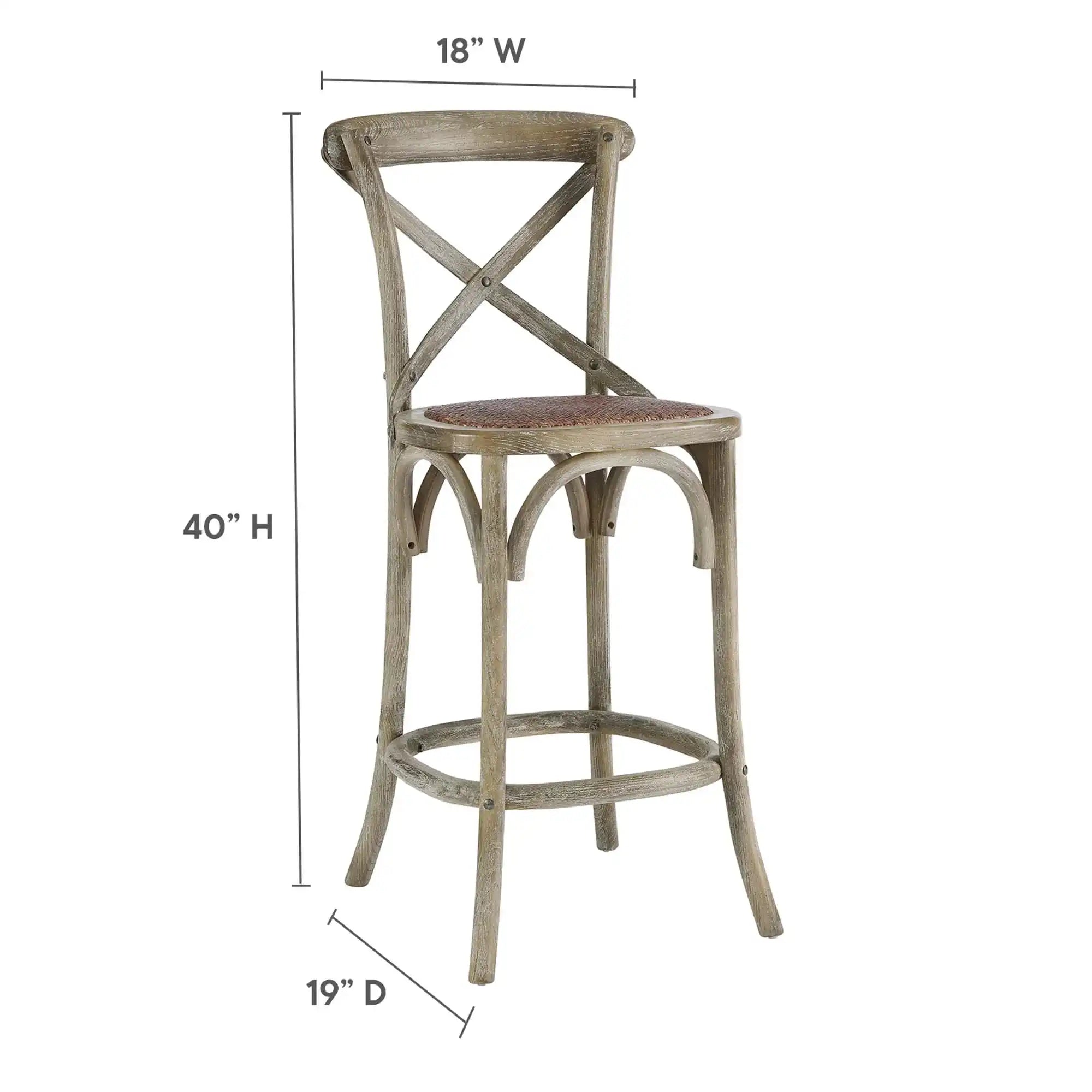 Gear Counter Stool by Modway - Best Buy Furniture