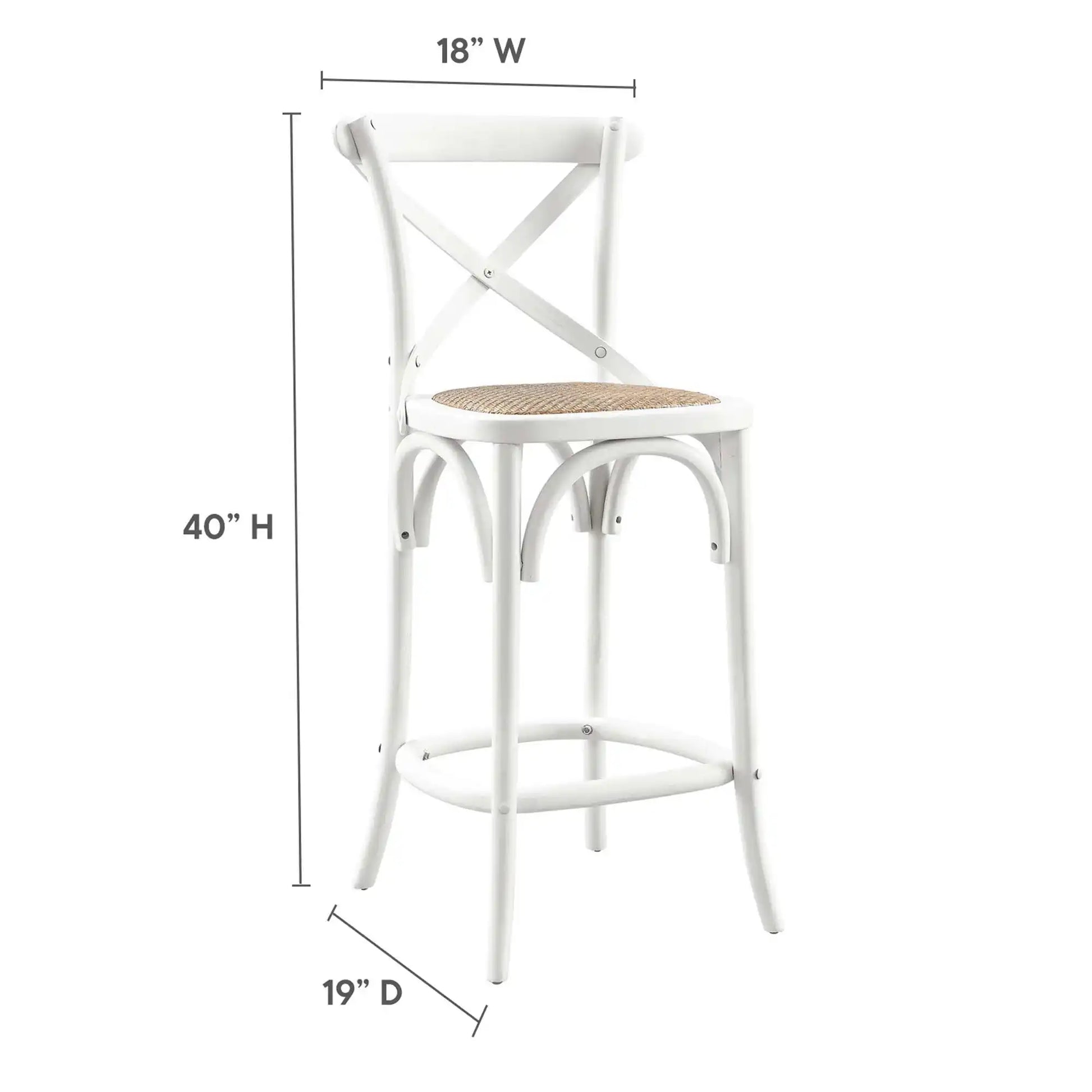 Gear Counter Stool by Modway - Best Buy Furniture