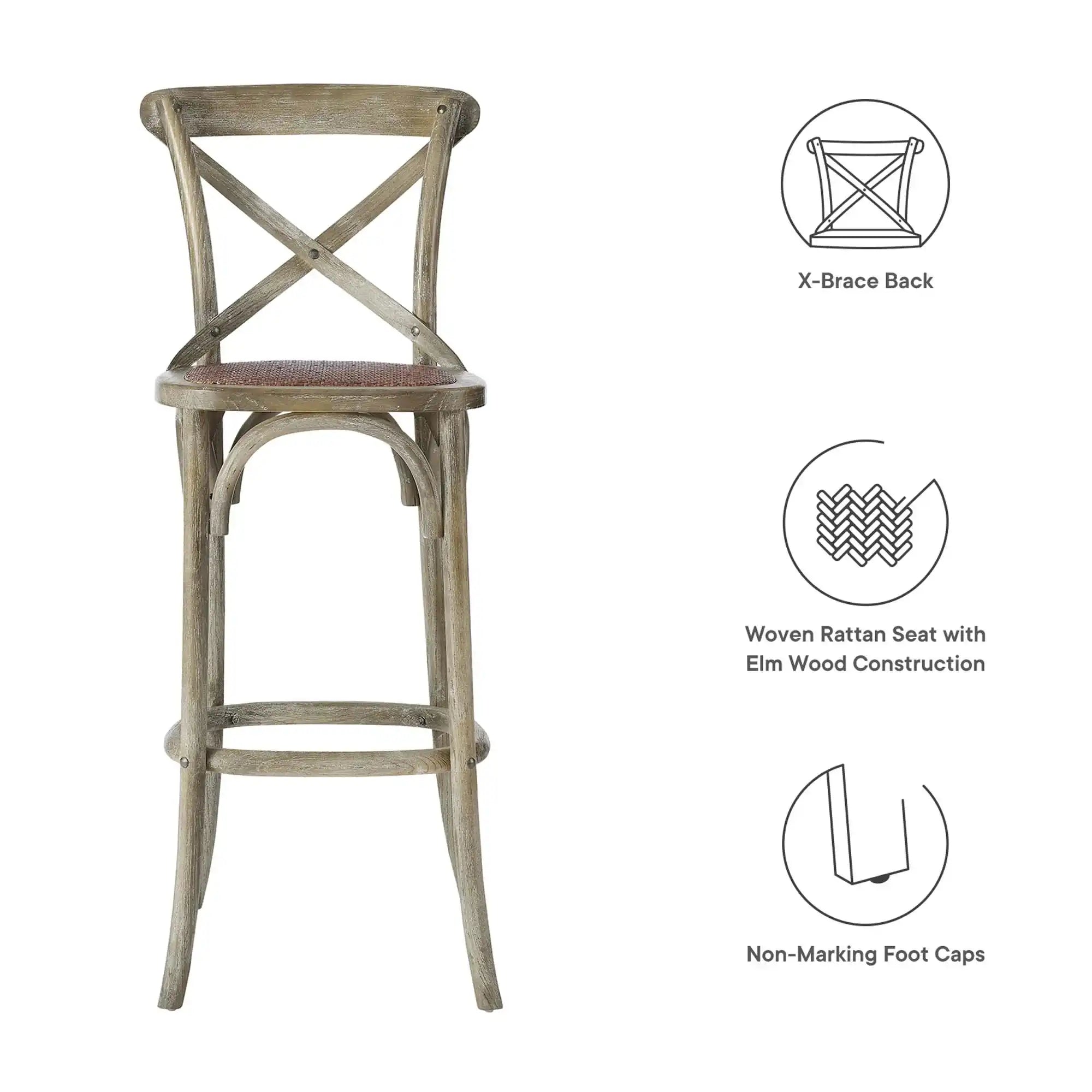 Gear Bar Stool by Modway - Best Buy Furniture