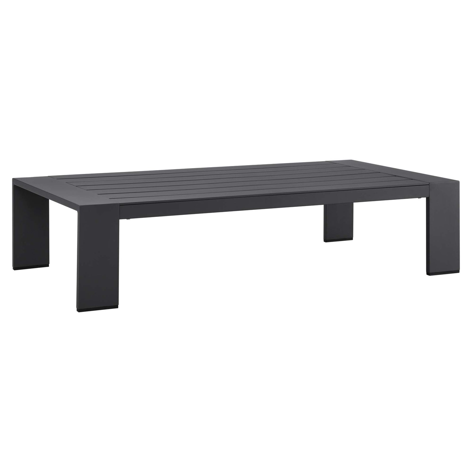 Tahoe Outdoor Patio Powder-Coated Aluminum Coffee Table by Modway - Best Buy Furniture