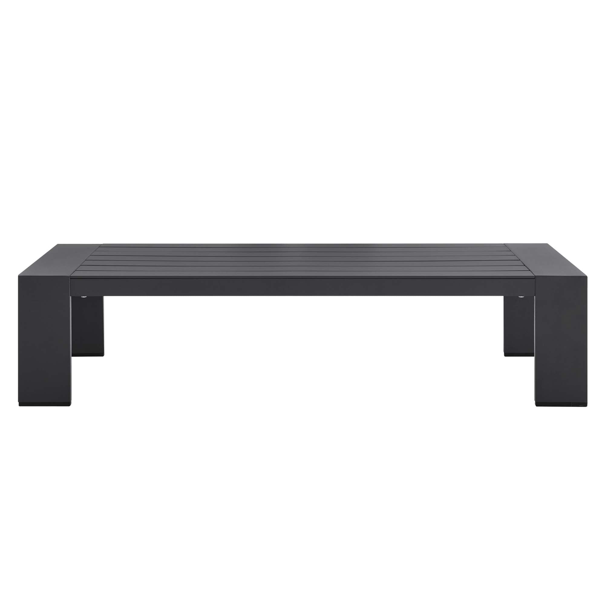 Tahoe Outdoor Patio Powder-Coated Aluminum Coffee Table by Modway - Best Buy Furniture