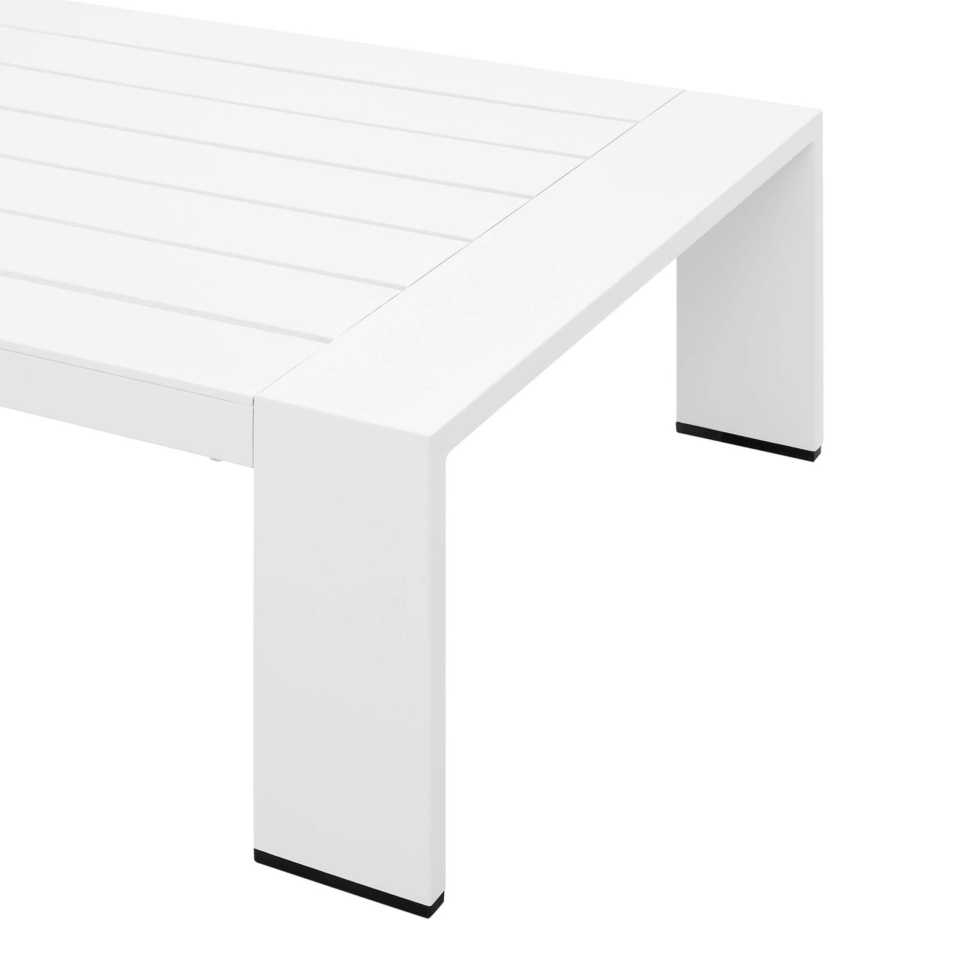 Tahoe Outdoor Patio Powder-Coated Aluminum Coffee Table by Modway - Best Buy Furniture
