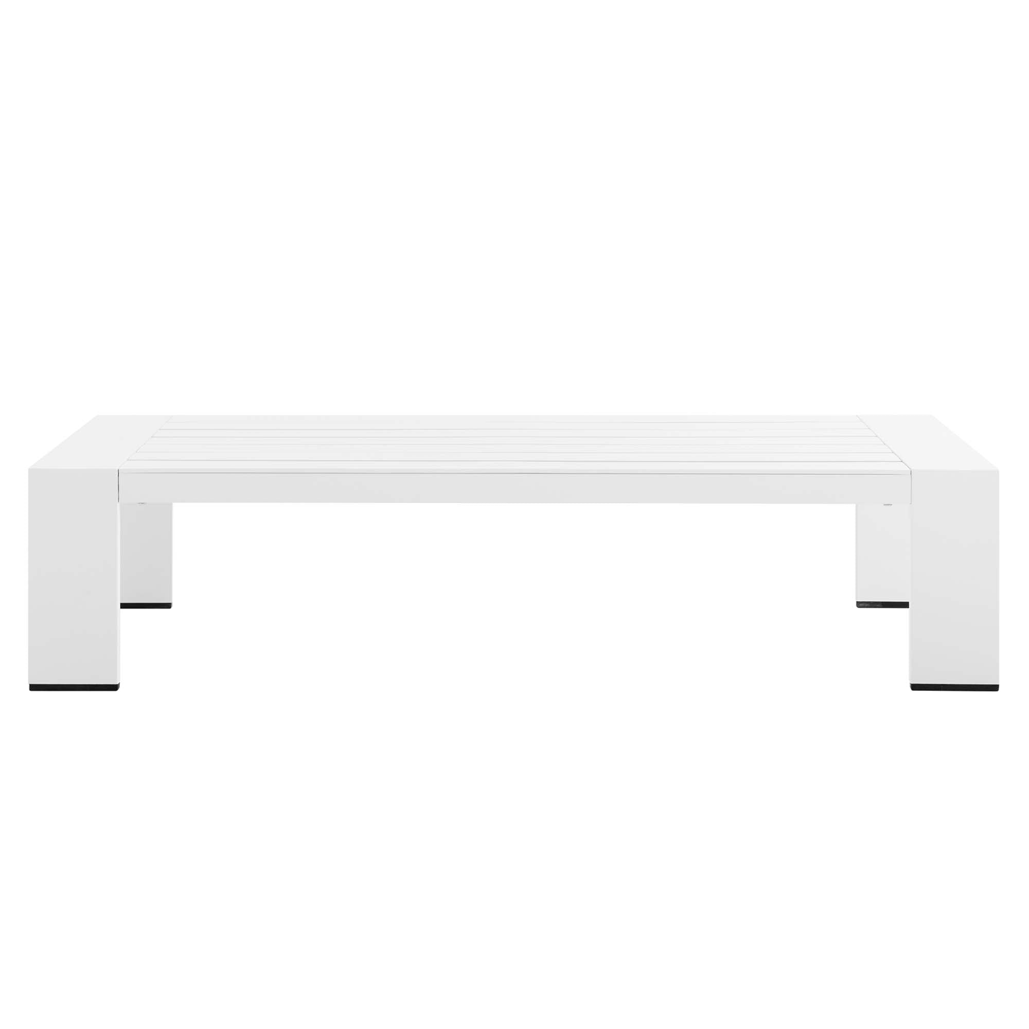 Tahoe Outdoor Patio Powder-Coated Aluminum Coffee Table by Modway - Best Buy Furniture