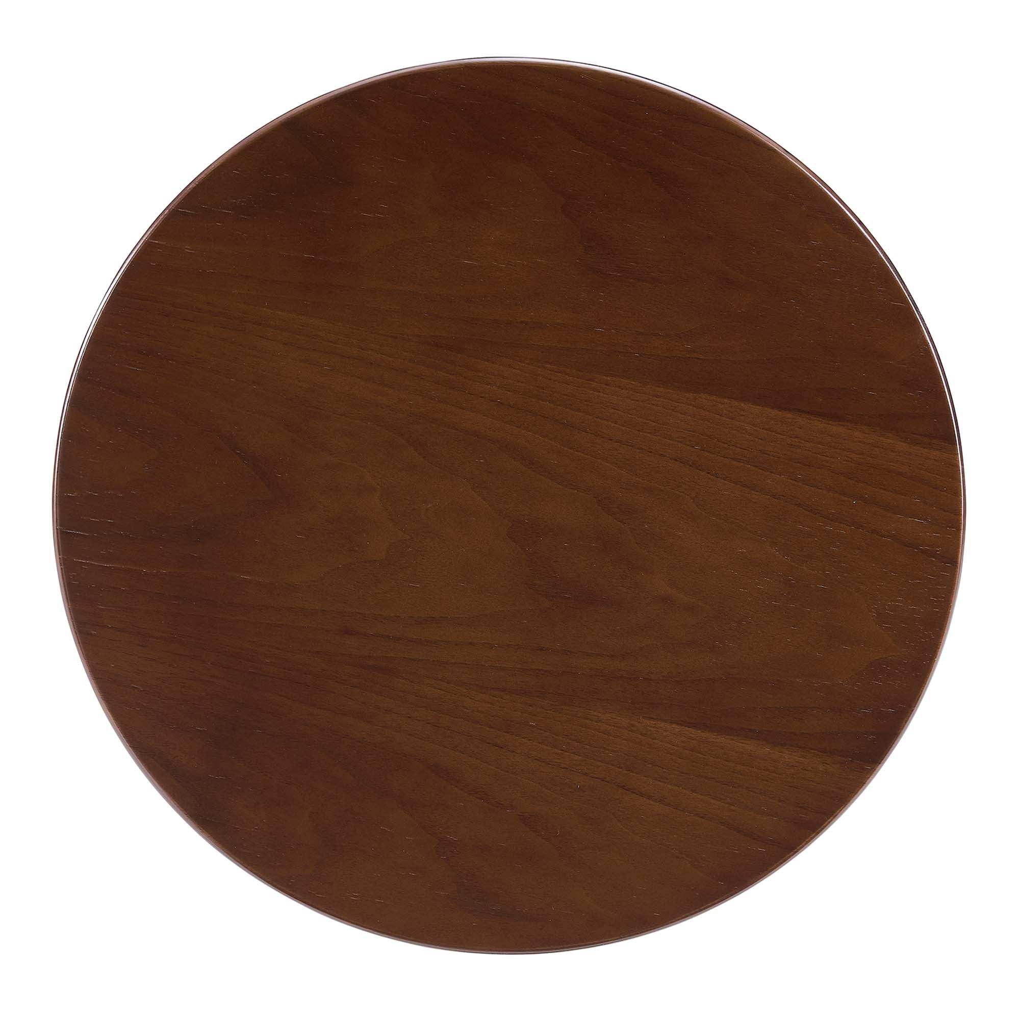 Lippa 20" Round Wood Side Table by Modway - Best Buy Furniture