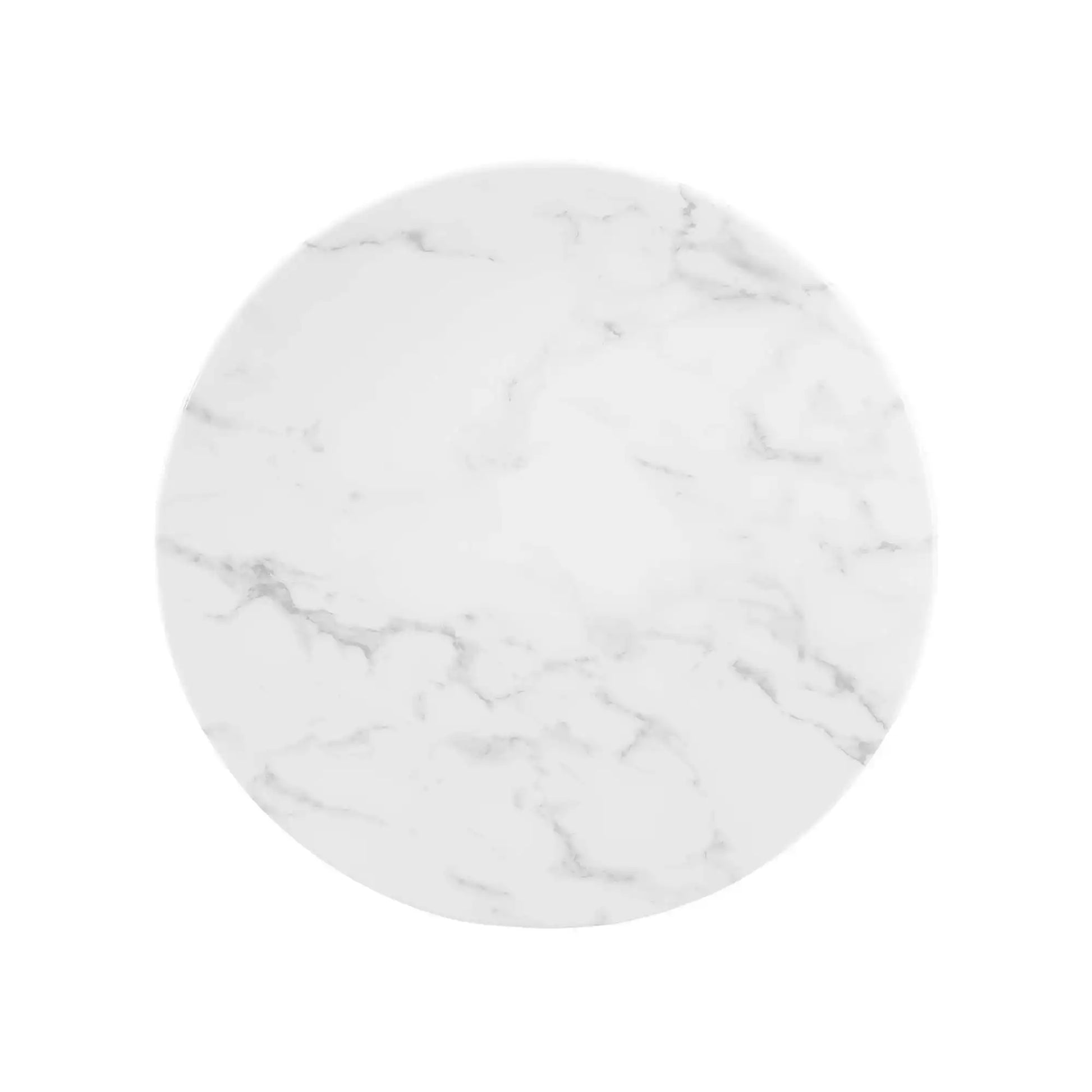 Lippa 20" Round Faux Marble Side Table by Modway - Best Buy Furniture