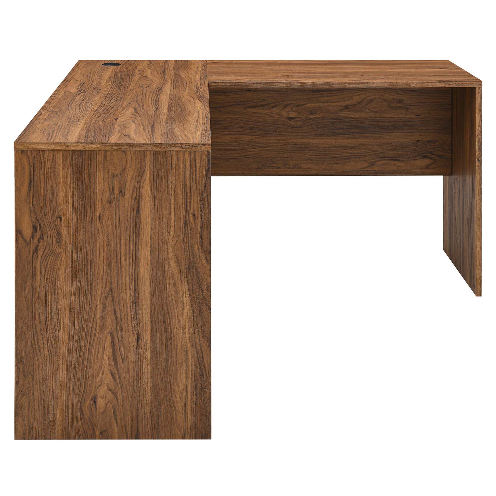 Venture L-Shaped Wood Office Desk by Modway - Best Buy Furniture