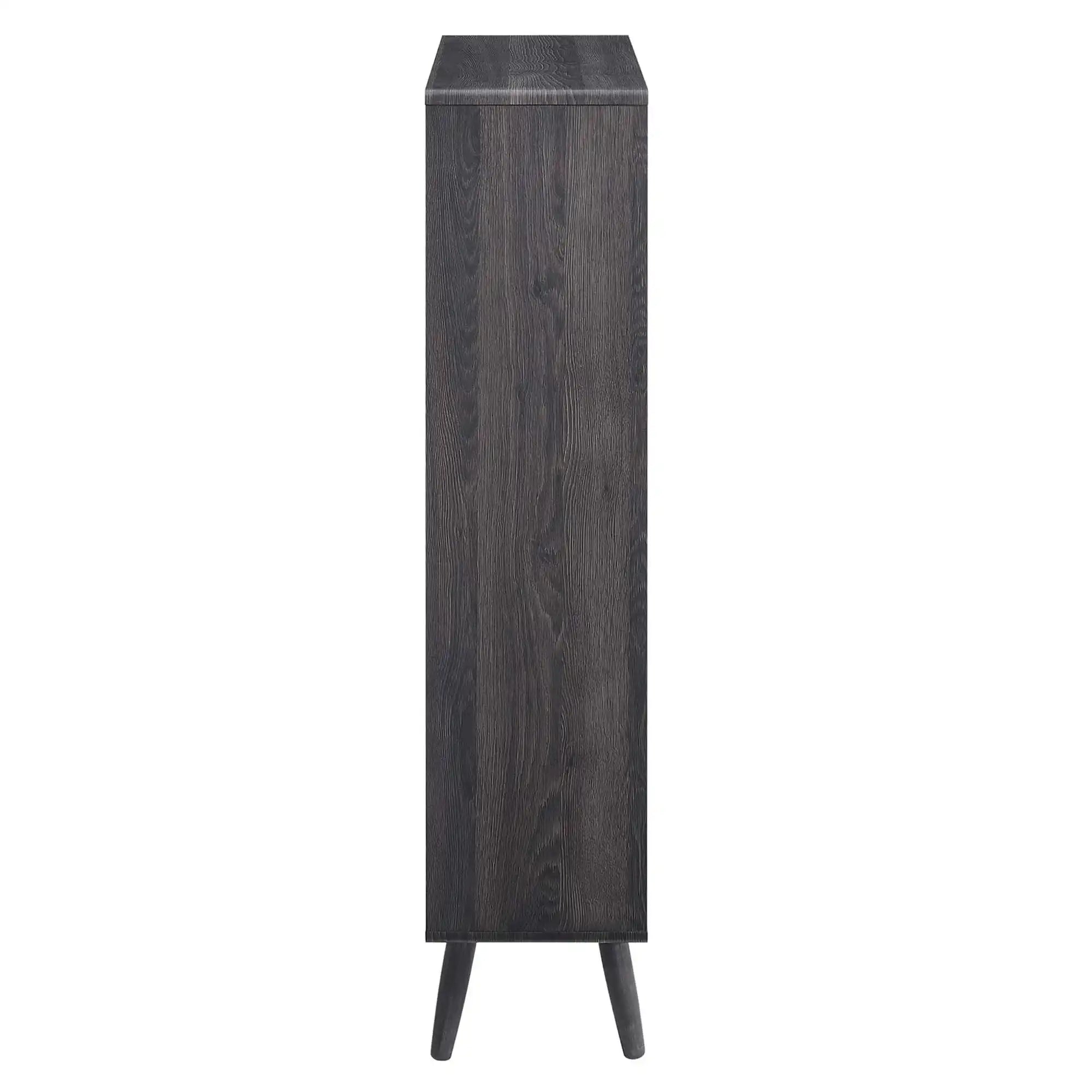 Transmit 5 Shelf Wood Grain Bookcase by Modway - Best Buy Furniture