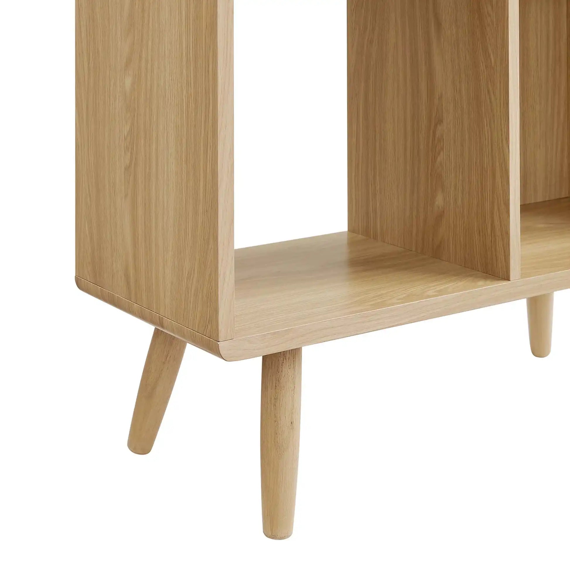 Transmit 5 Shelf Wood Grain Bookcase by Modway - Best Buy Furniture