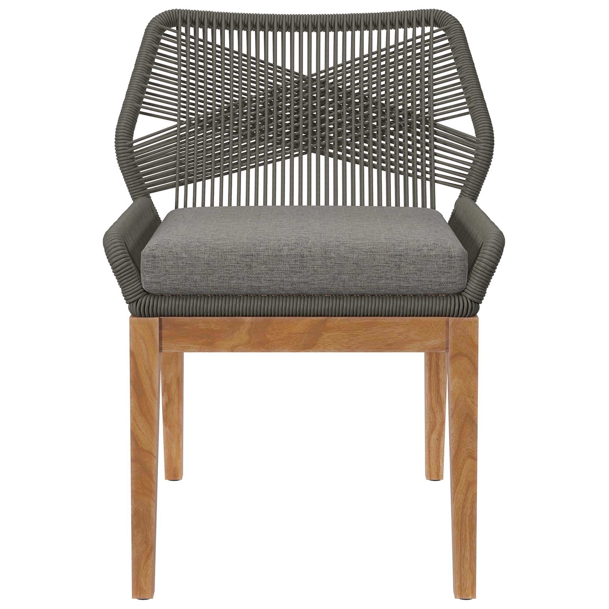 Wellspring Outdoor Patio Teak Wood Dining Chair by Modway - Best Buy Furniture