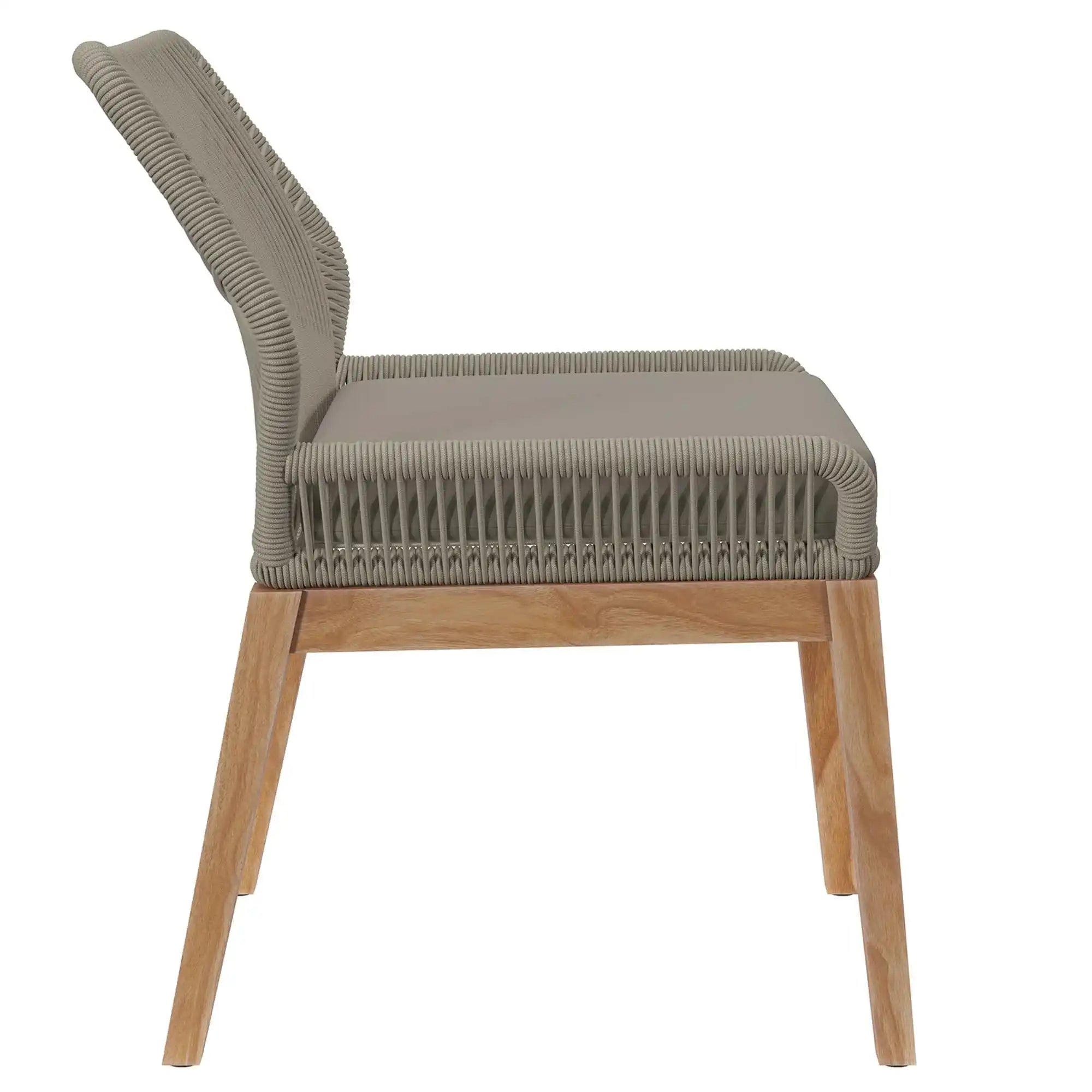 Wellspring Outdoor Patio Teak Wood Dining Chair by Modway - Best Buy Furniture
