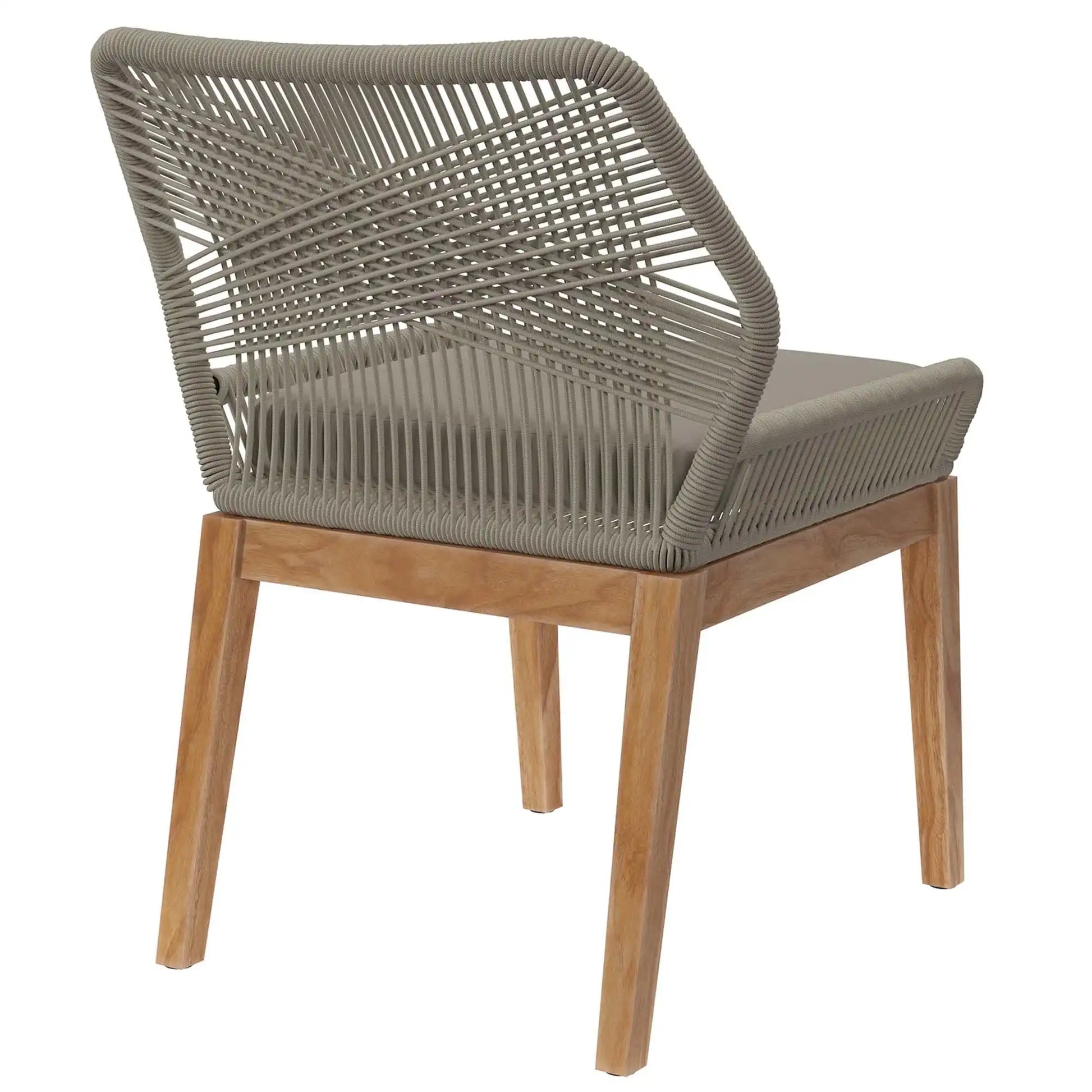 Wellspring Outdoor Patio Teak Wood Dining Chair by Modway - Best Buy Furniture