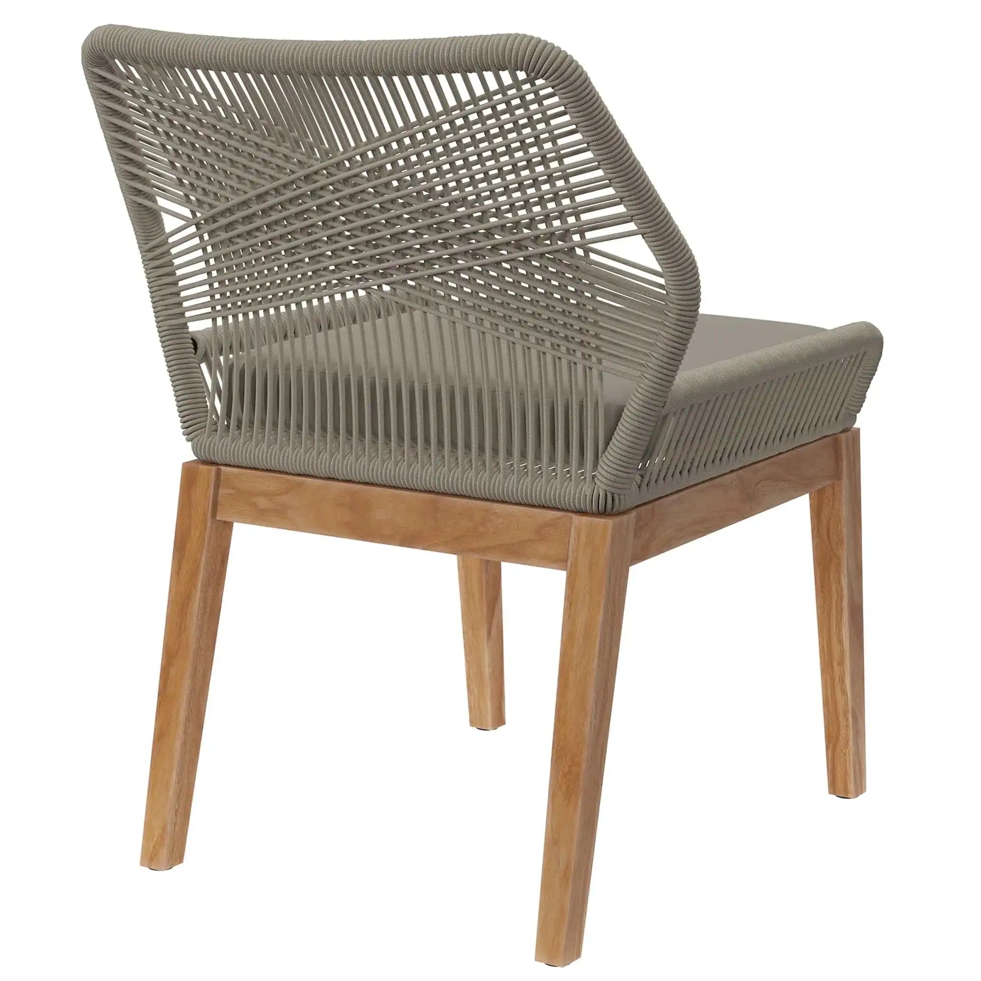 Wellspring Outdoor Patio Teak Wood Dining Chair by Modway - Best Buy Furniture