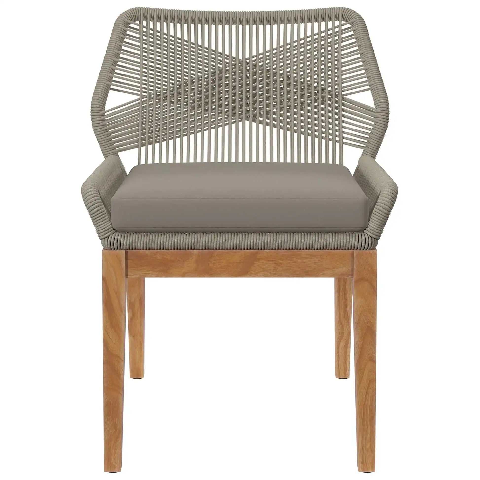 Wellspring Outdoor Patio Teak Wood Dining Chair by Modway - Best Buy Furniture