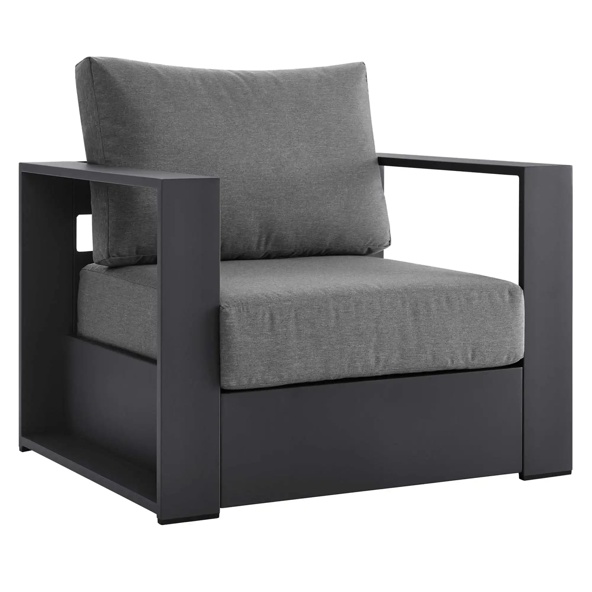 Tahoe 4-Piece Outdoor Patio Powder-Coated Aluminum Set by Modway - Best Buy Furniture