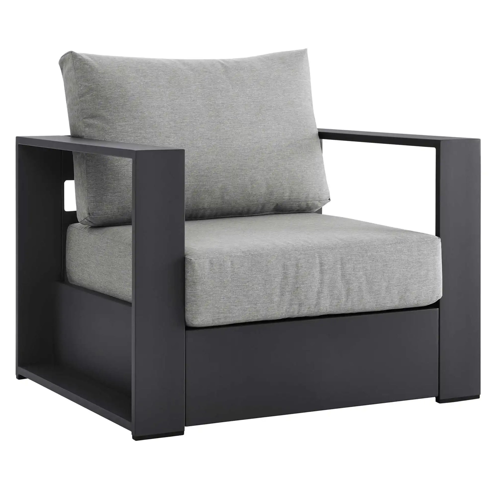 Tahoe 4-Piece Outdoor Patio Powder-Coated Aluminum Set by Modway - Best Buy Furniture