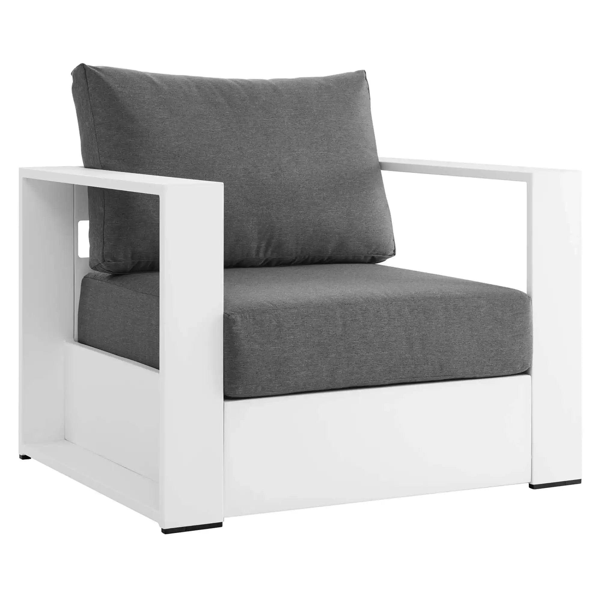Tahoe 4-Piece Outdoor Patio Powder-Coated Aluminum Set by Modway - Best Buy Furniture