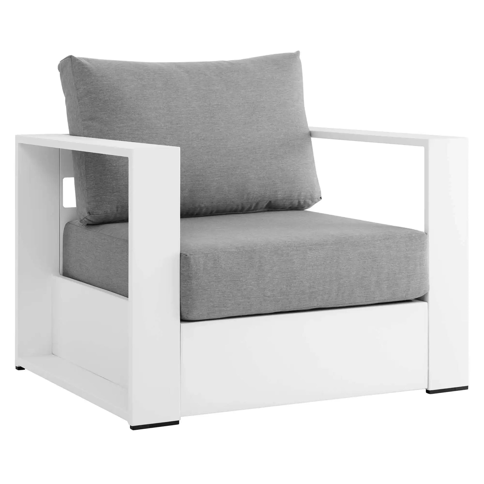 Tahoe 4-Piece Outdoor Patio Powder-Coated Aluminum Set by Modway - Best Buy Furniture