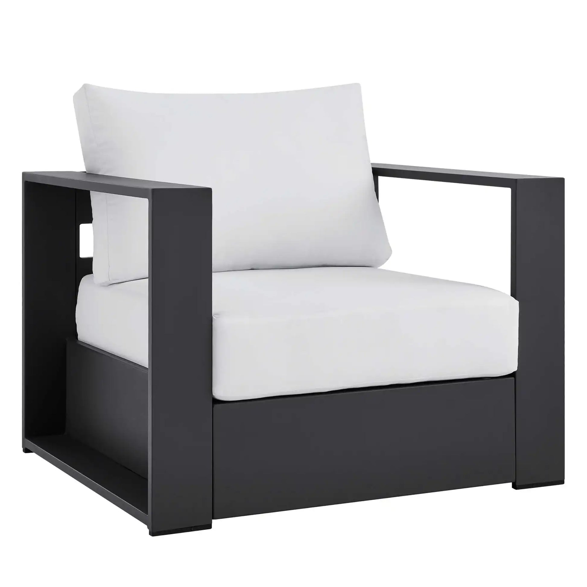 Tahoe 2-Piece Outdoor Patio Powder-Coated Aluminum Armchair Set by Modway - Best Buy Furniture
