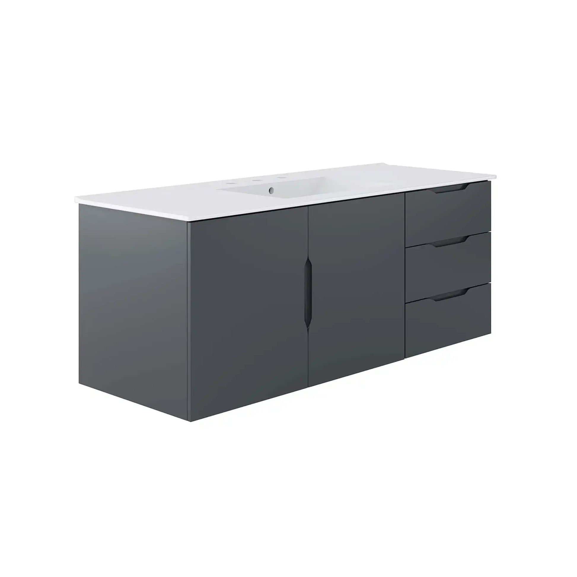 Vitality 48" Single Sink Bathroom Vanity by Modway - Best Buy Furniture