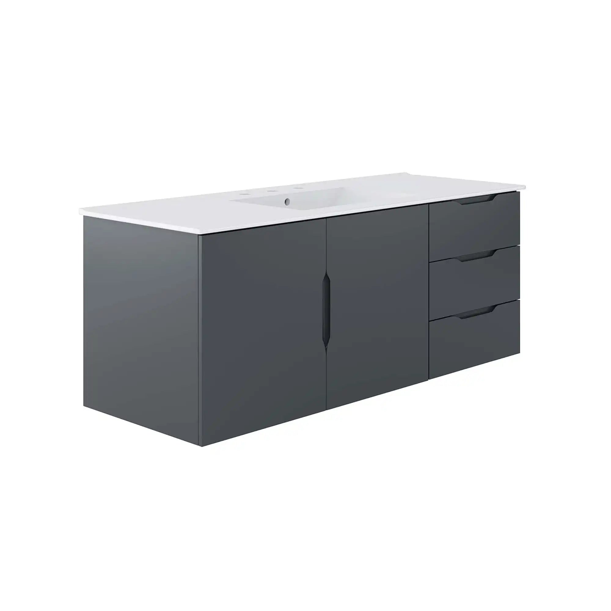 Vitality 48" Single Sink Bathroom Vanity by Modway - Best Buy Furniture