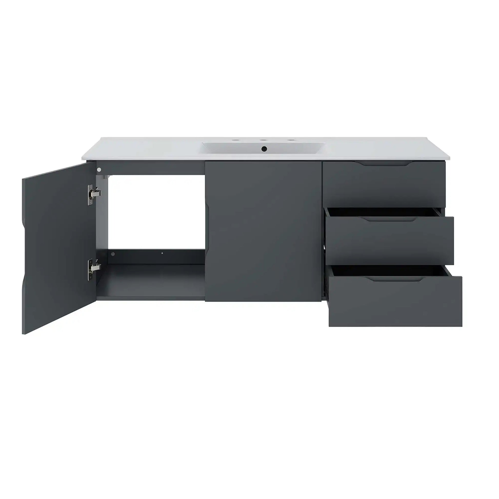 Vitality 48" Single Sink Bathroom Vanity by Modway - Best Buy Furniture