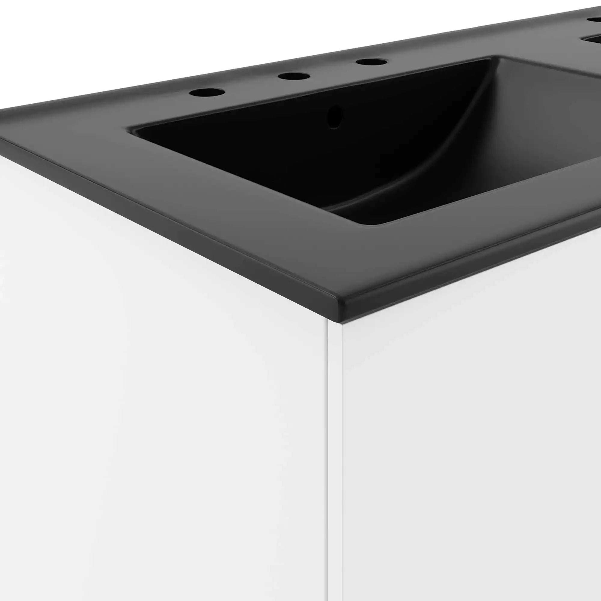 Vitality 48" Double Sink Bathroom Vanity by Modway - Best Buy Furniture
