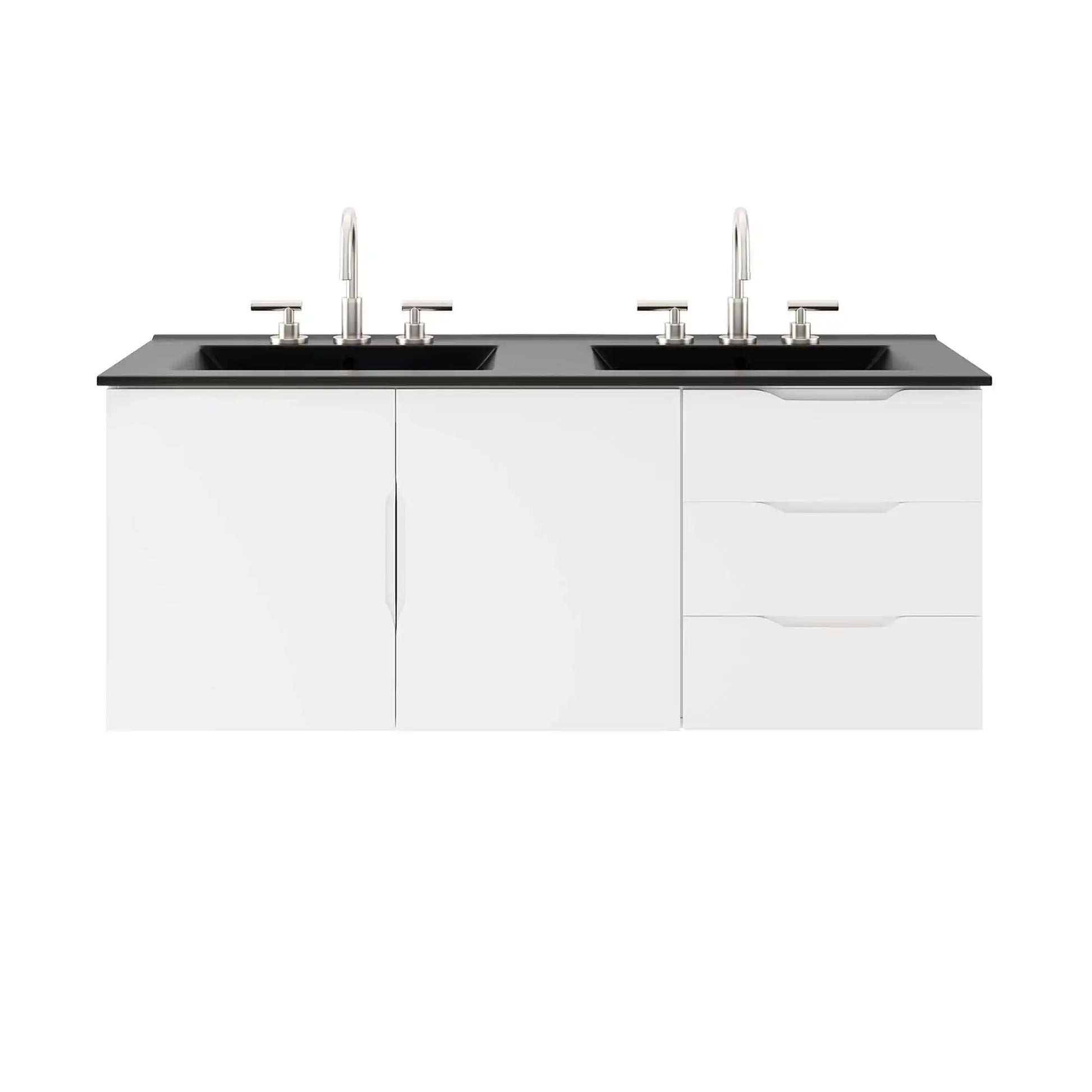 Vitality 48" Double Sink Bathroom Vanity by Modway - Best Buy Furniture