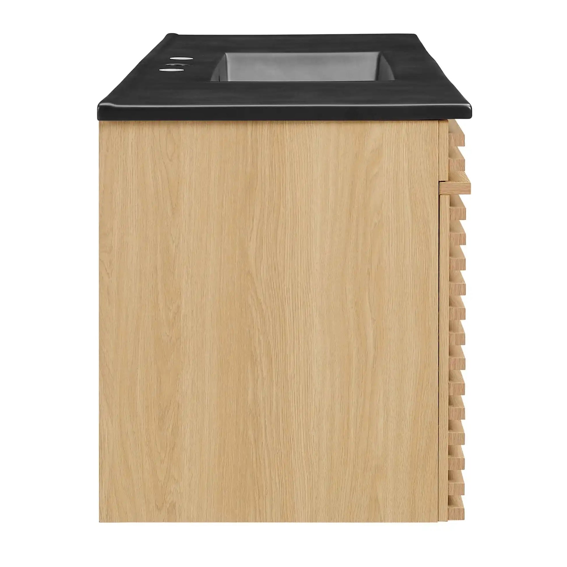 Render 48" Wall-Mount Bathroom Vanity by Modway - Best Buy Furniture