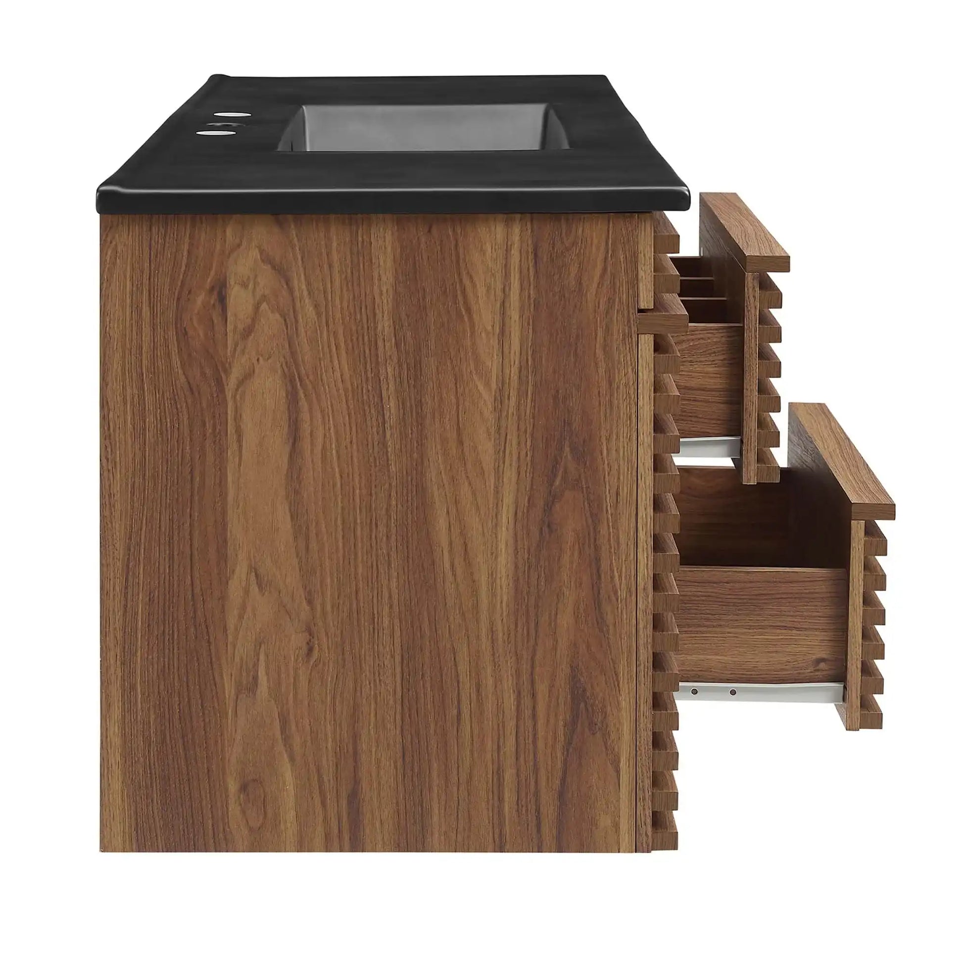 Render 48" Wall-Mount Bathroom Vanity by Modway - Best Buy Furniture