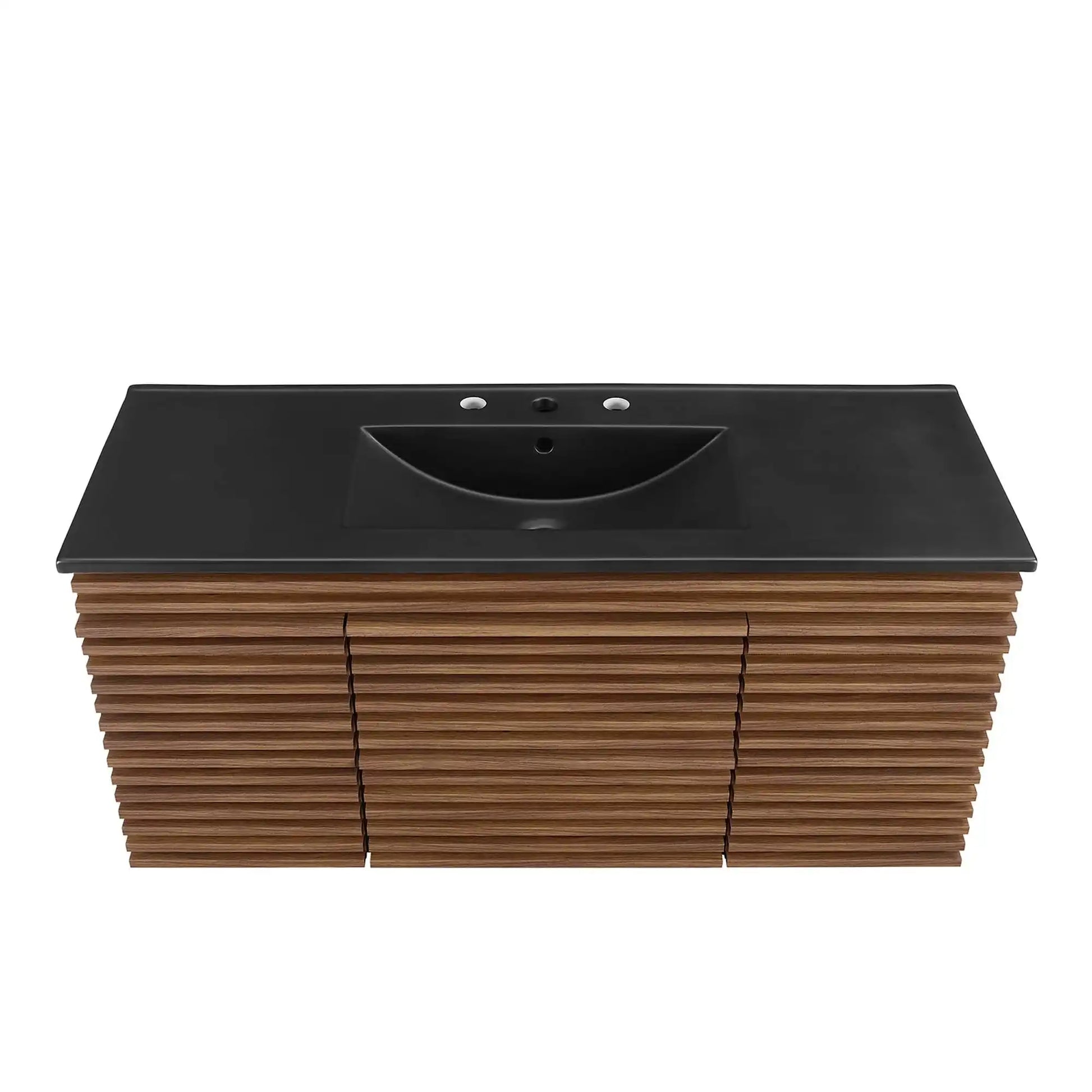 Render 48" Wall-Mount Bathroom Vanity by Modway - Best Buy Furniture