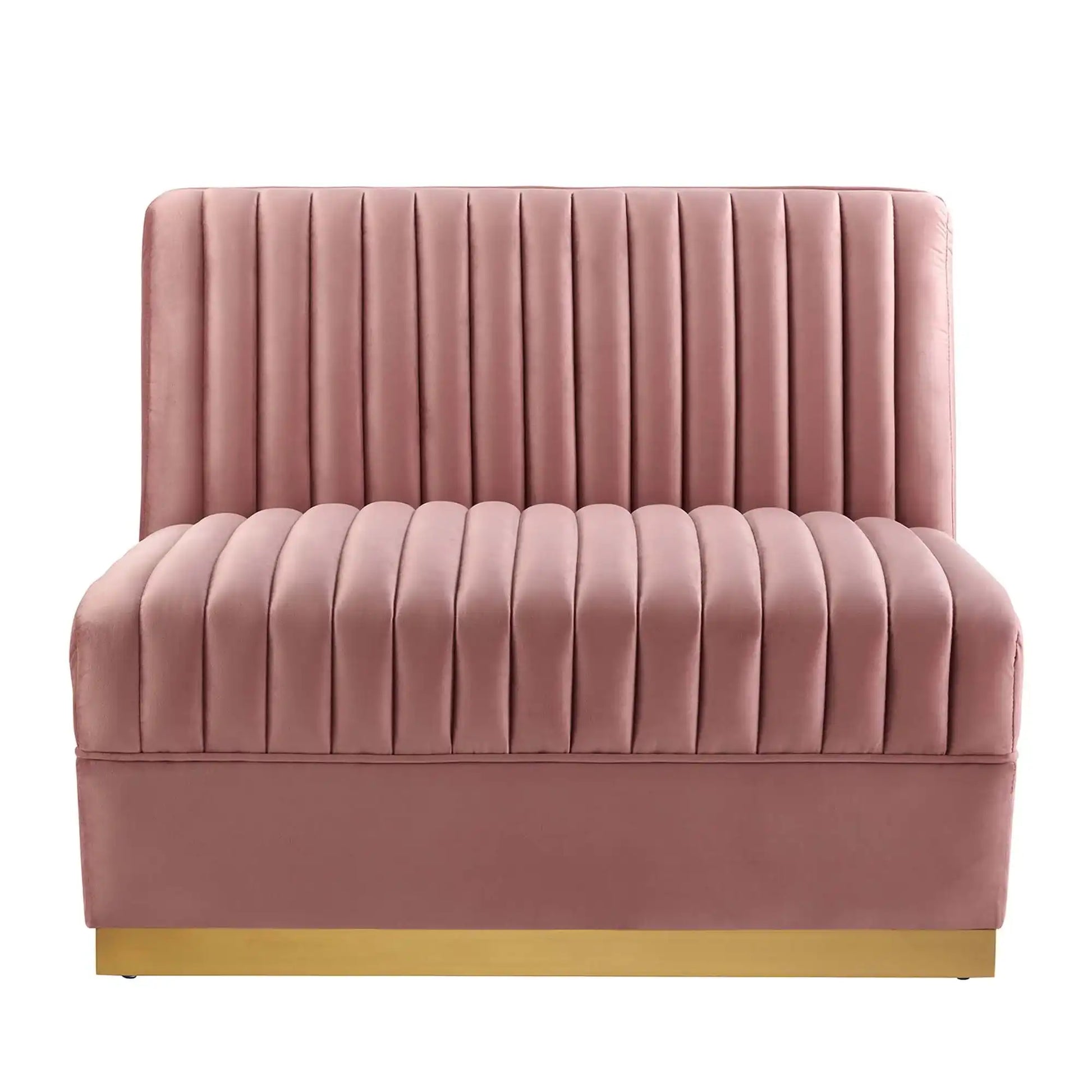 Sanguine Channel Tufted Performance Velvet 4-Seat Modular Sectional Sofa by Modway - Best Buy Furniture