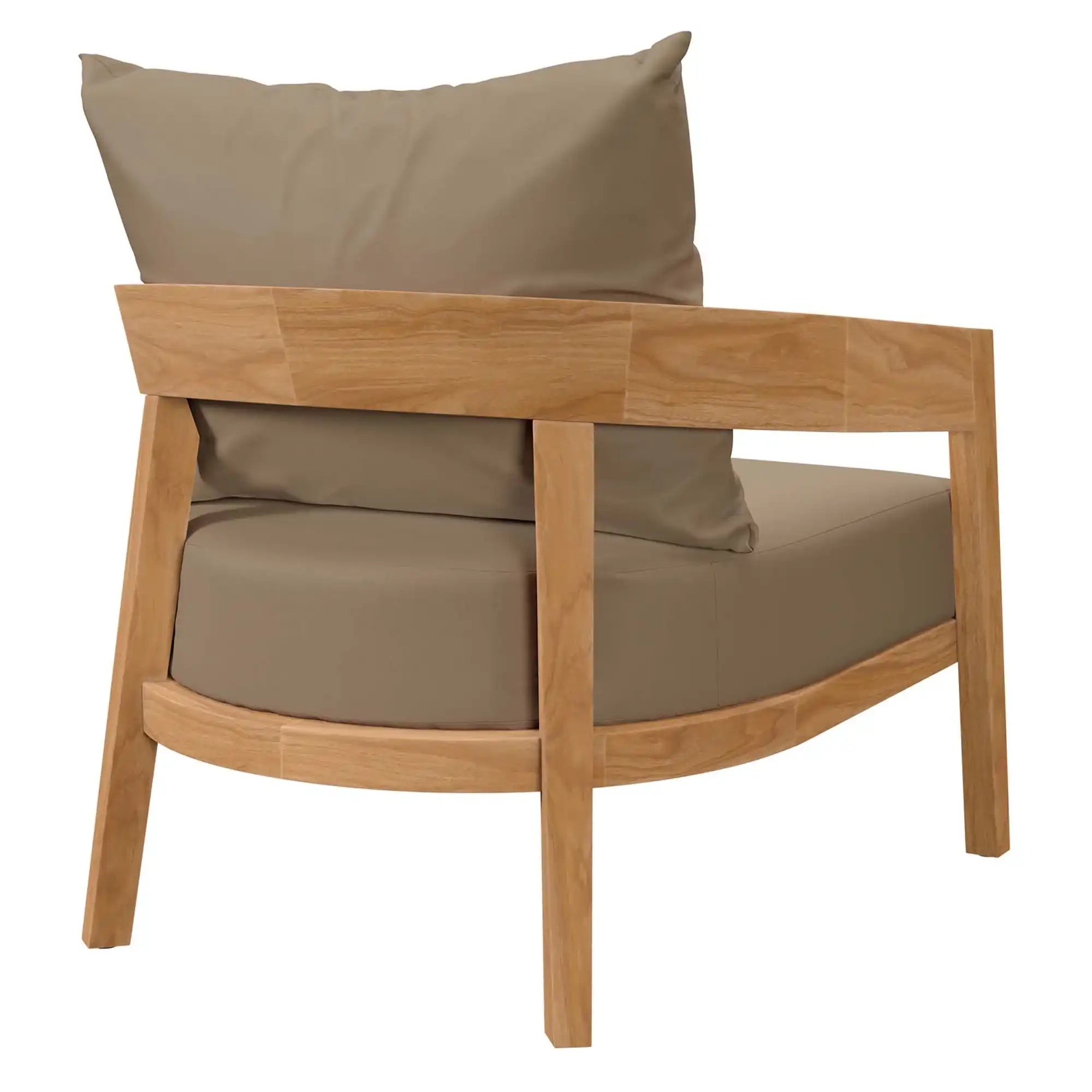 Brisbane 3-Piece Teak Wood Outdoor Patio Set by Modway - Best Buy Furniture
