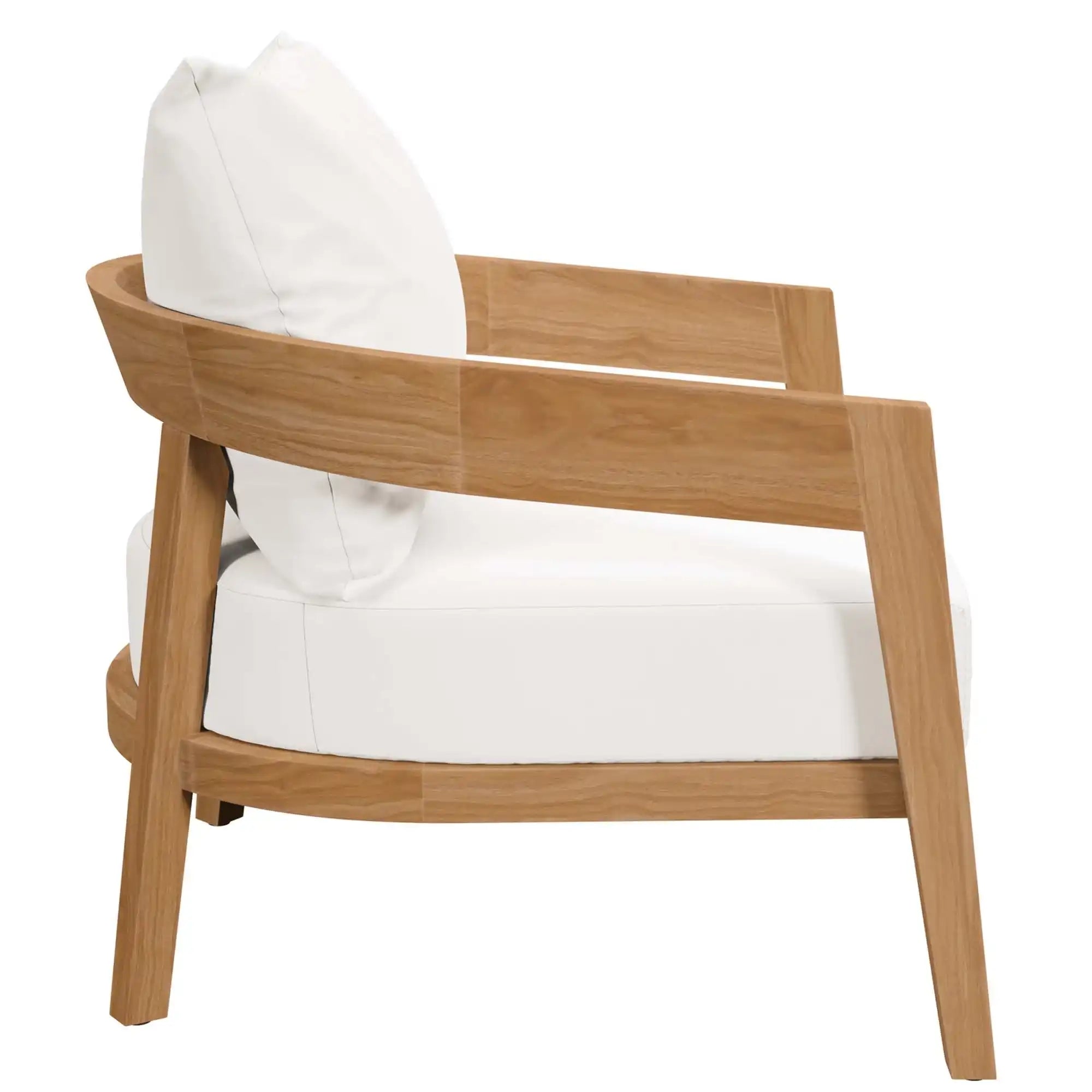 Brisbane 3-Piece Teak Wood Outdoor Patio Set by Modway - Best Buy Furniture