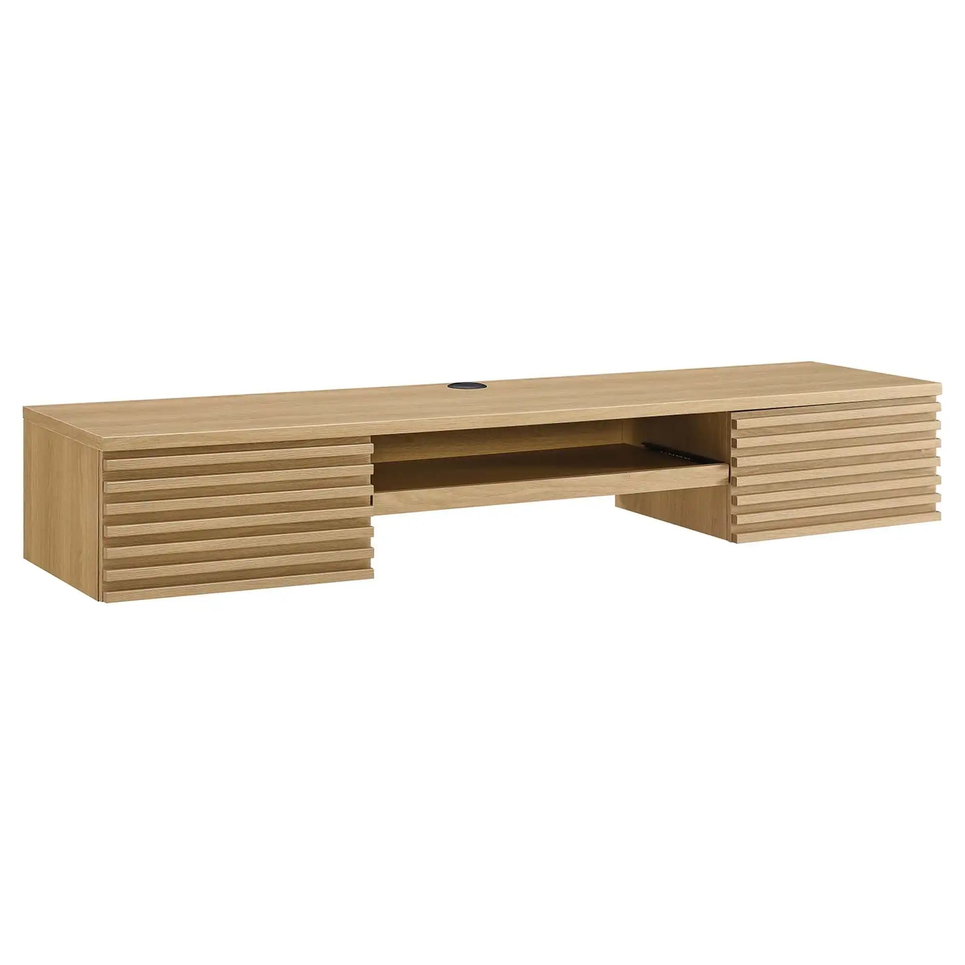 Render Wall Mount Wood Office Desk by Modway - Best Buy Furniture