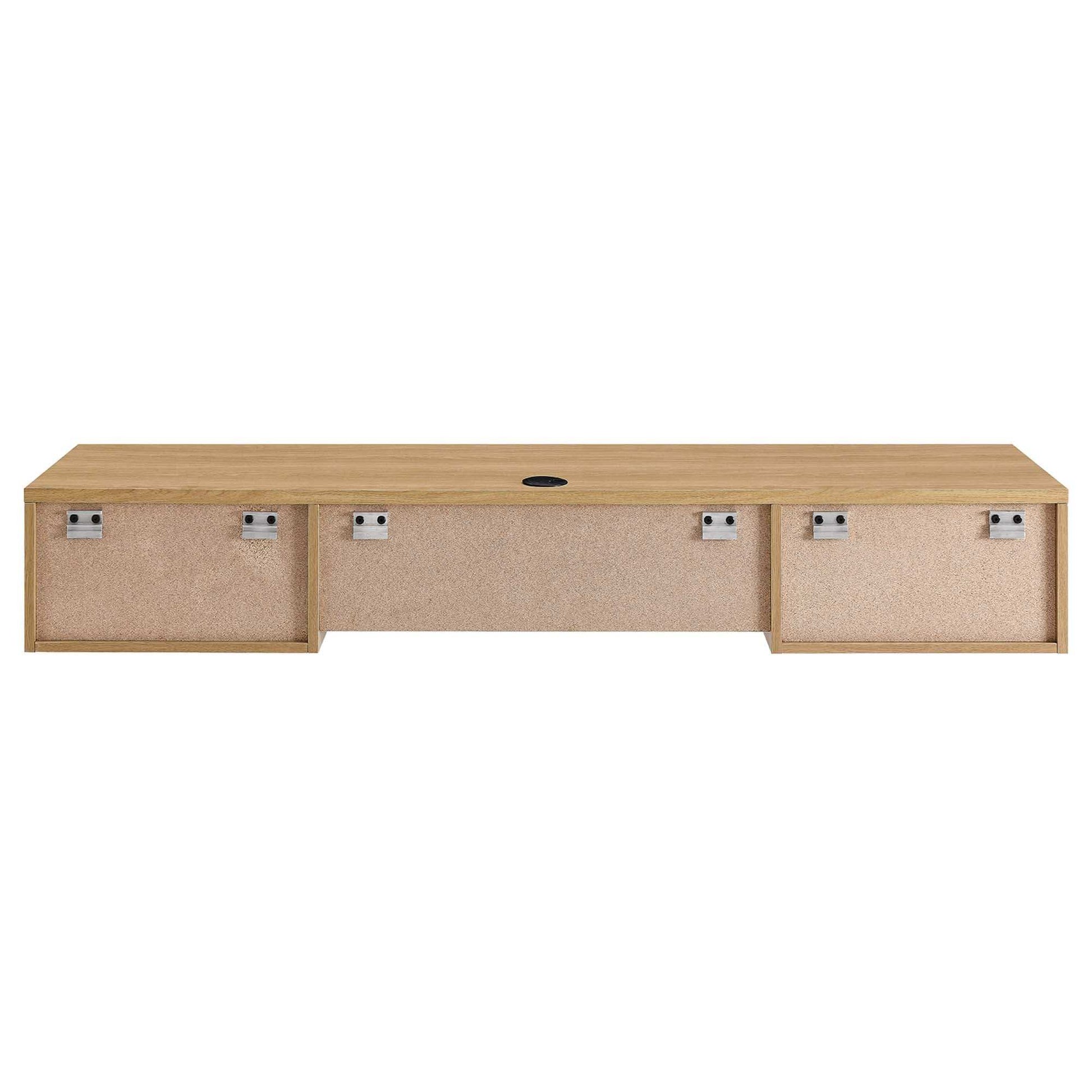Render Wall Mount Wood Office Desk by Modway - Best Buy Furniture