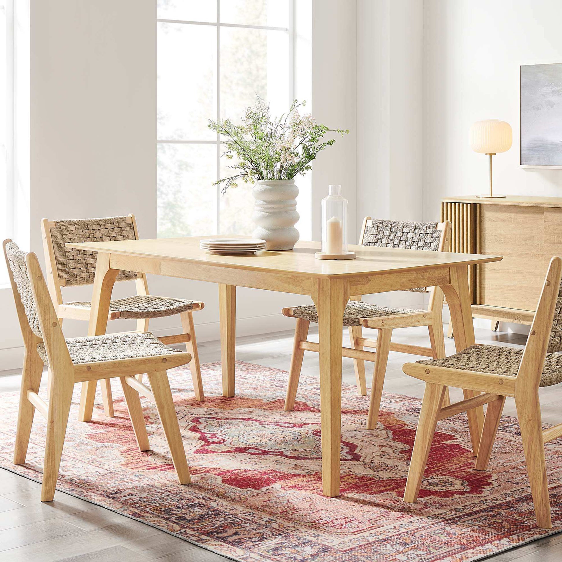 Juxtapose 63� Rectangle Dining Table by Modway - Best Buy Furniture