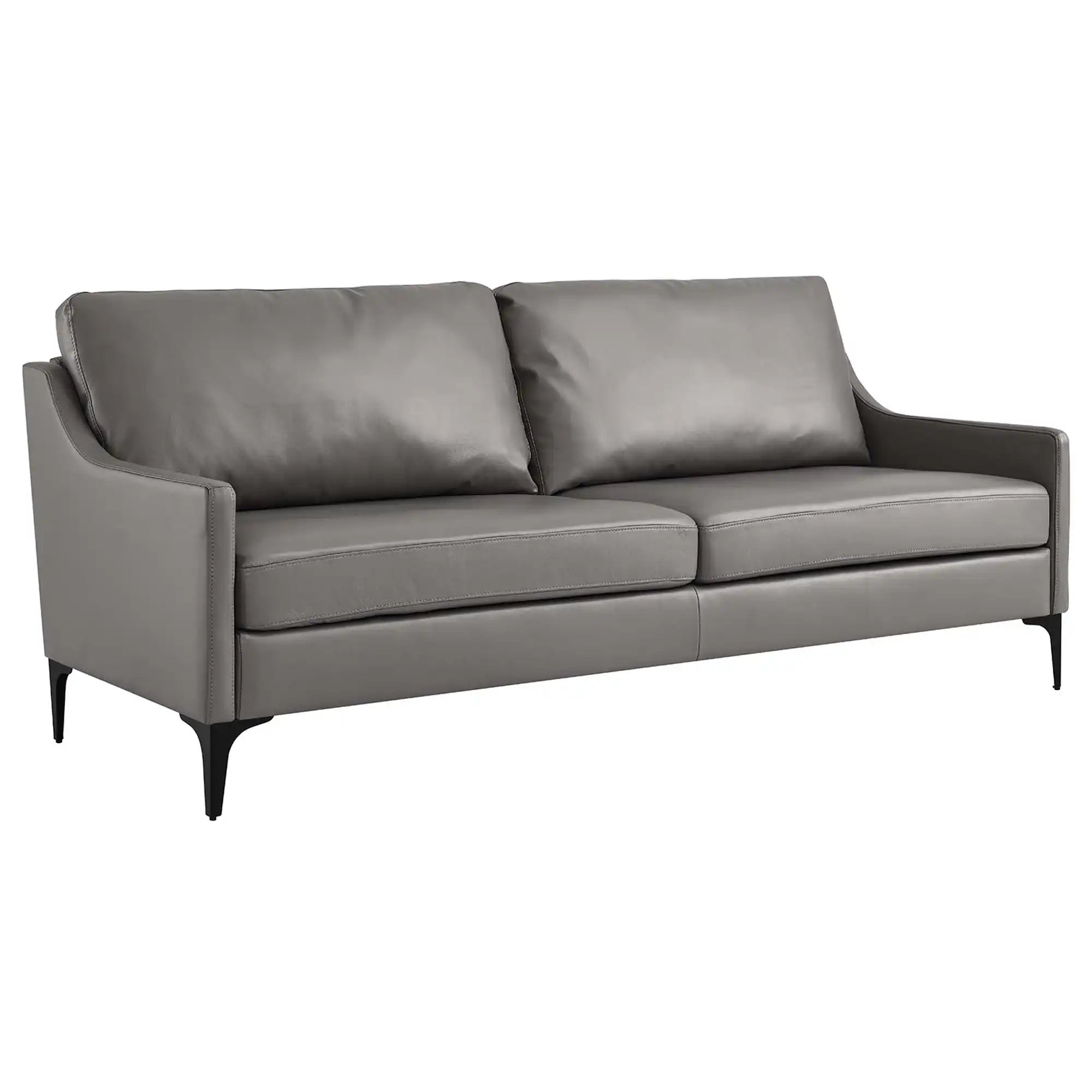 Corland Leather Sofa by Modway - Best Buy Furniture