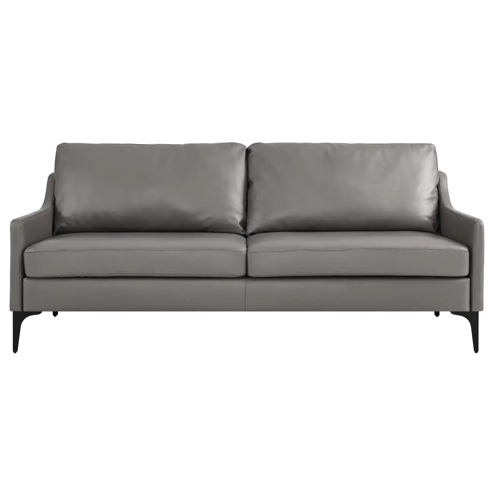 Corland Leather Sofa by Modway - Best Buy Furniture