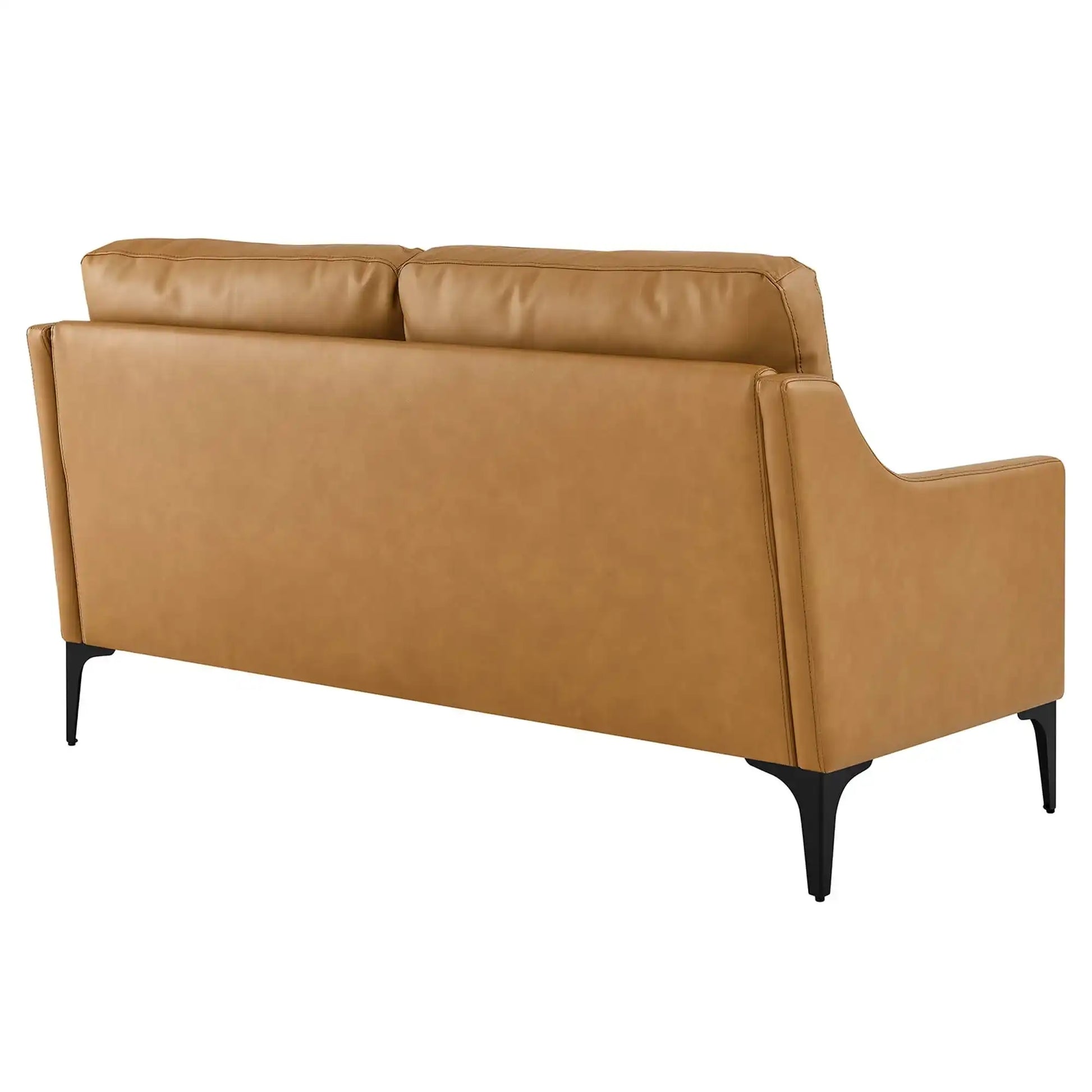 Corland Leather Loveseat by Modway - Best Buy Furniture