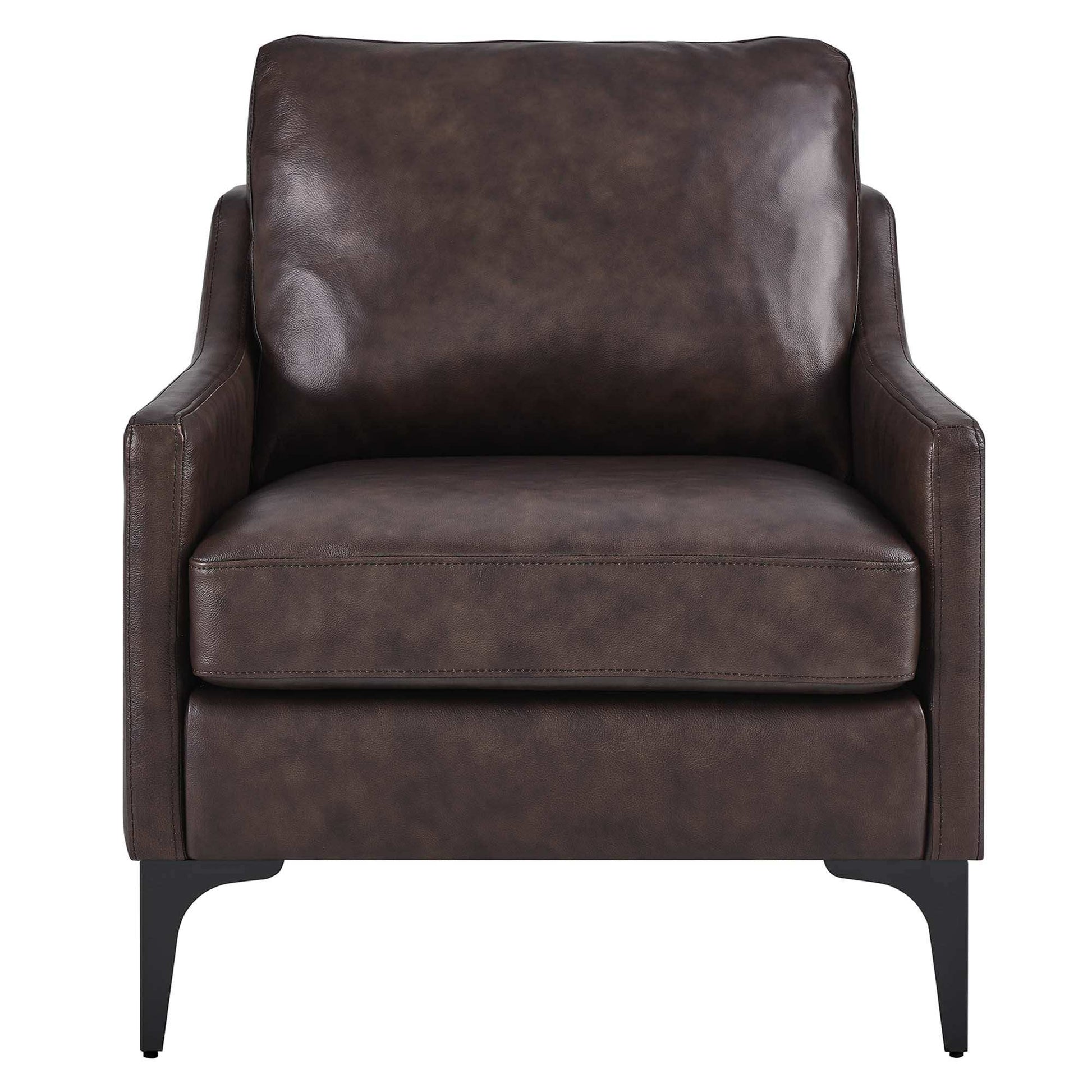Corland Leather Armchair by Modway - Best Buy Furniture