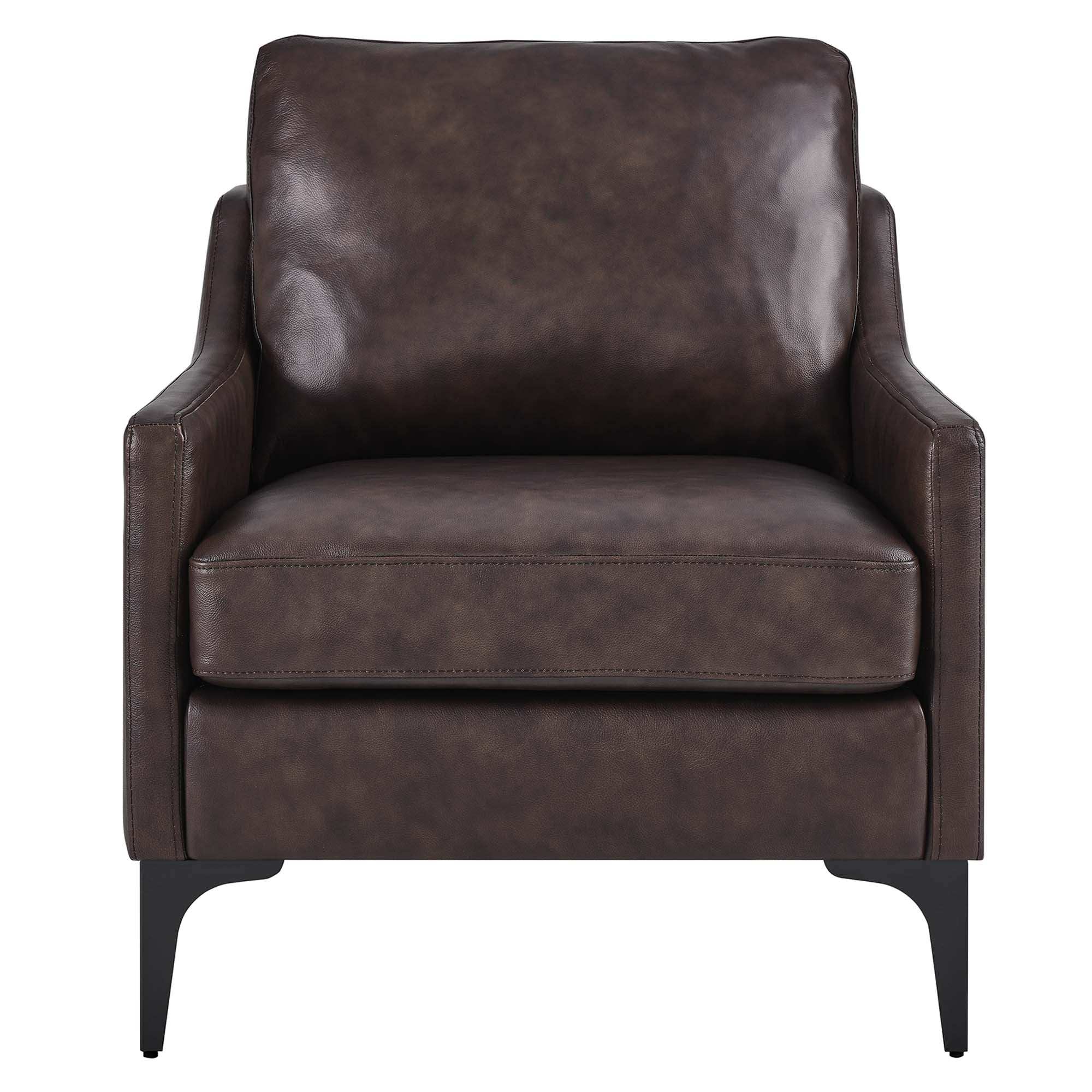 Corland Leather Armchair by Modway - Best Buy Furniture