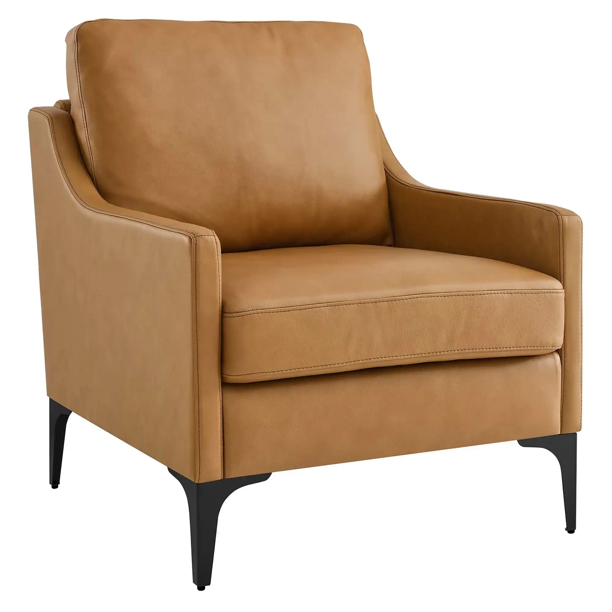 Corland Leather Armchair by Modway - Best Buy Furniture